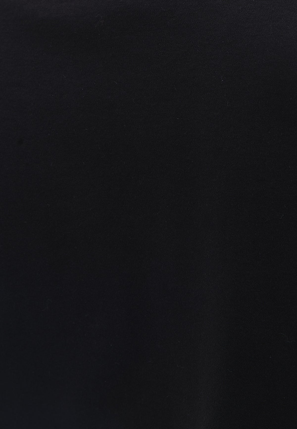 Long Sleeve Loose T-Shirt - Black