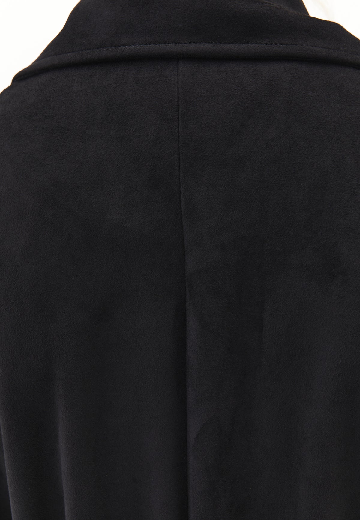 Suede Trenchcoat - Black