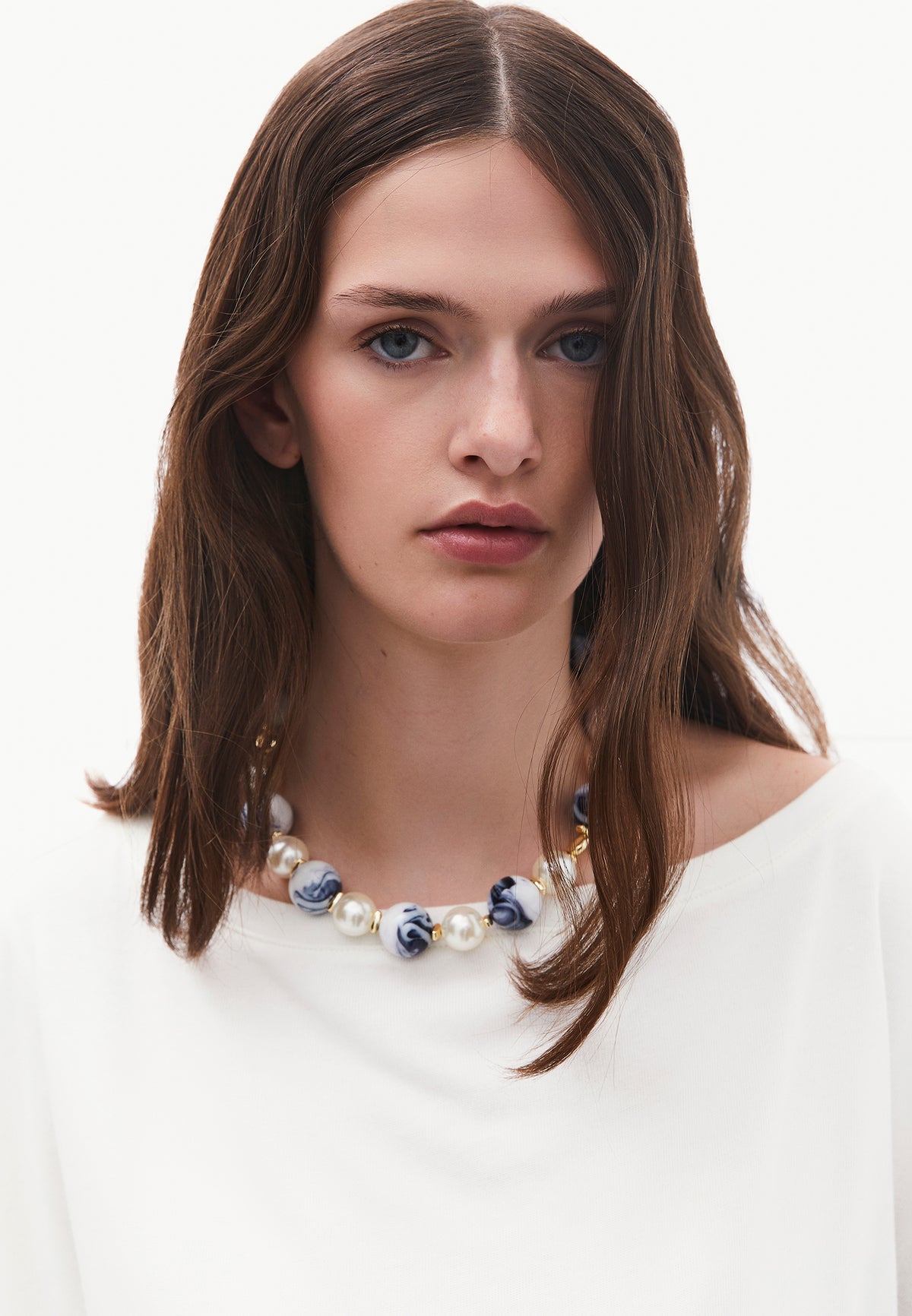 Modern Necklace - Blue