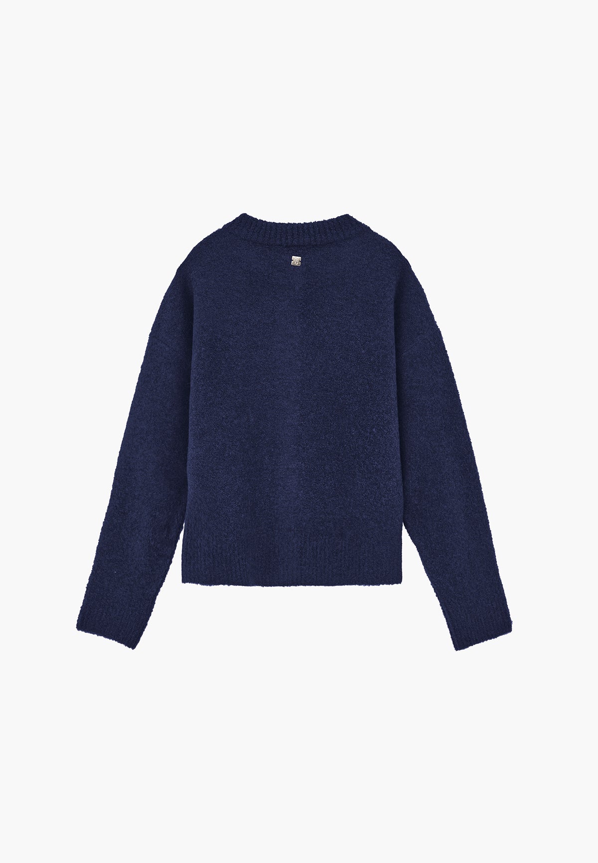 Button Detailed Short Cardigan - Blue