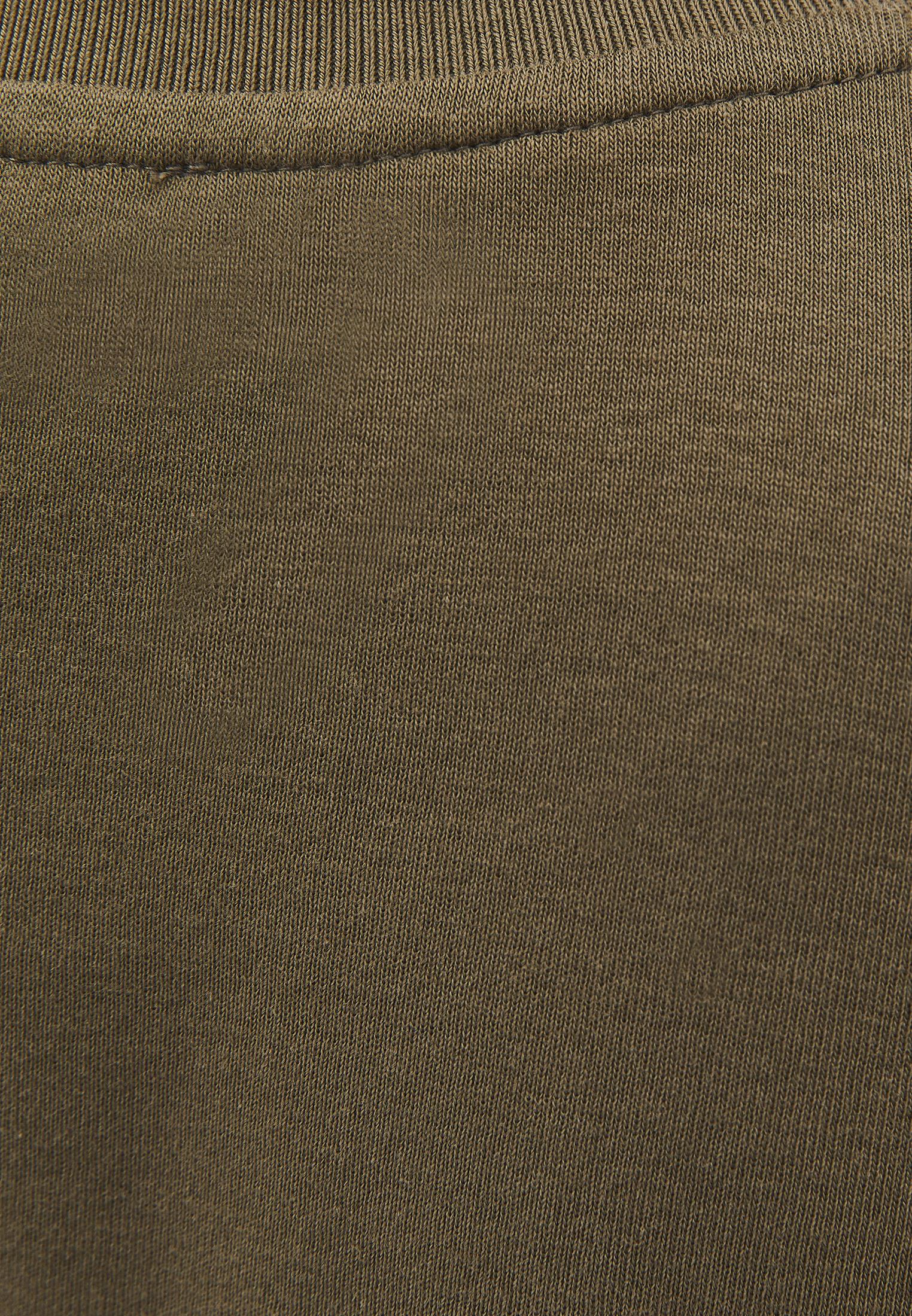 Women's Crew Neck Short Sleeve T-Shirt - BURNT OLIVE