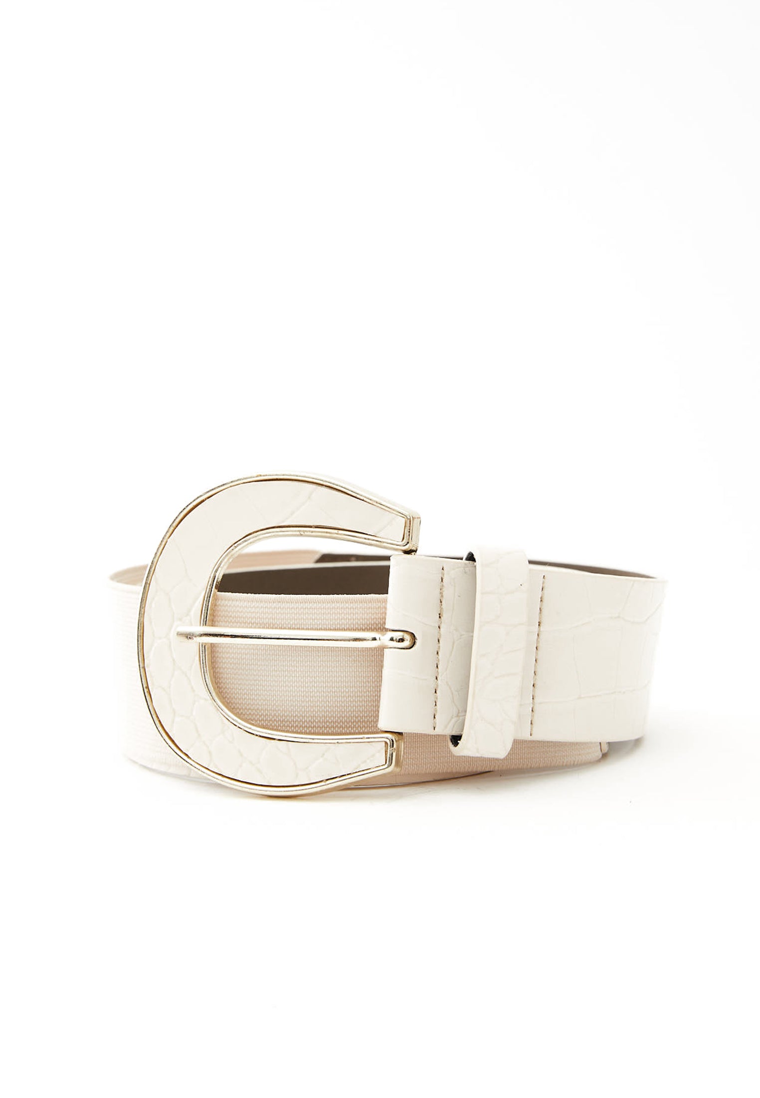 FASHION WAIST BELT - BUTTERCREAM