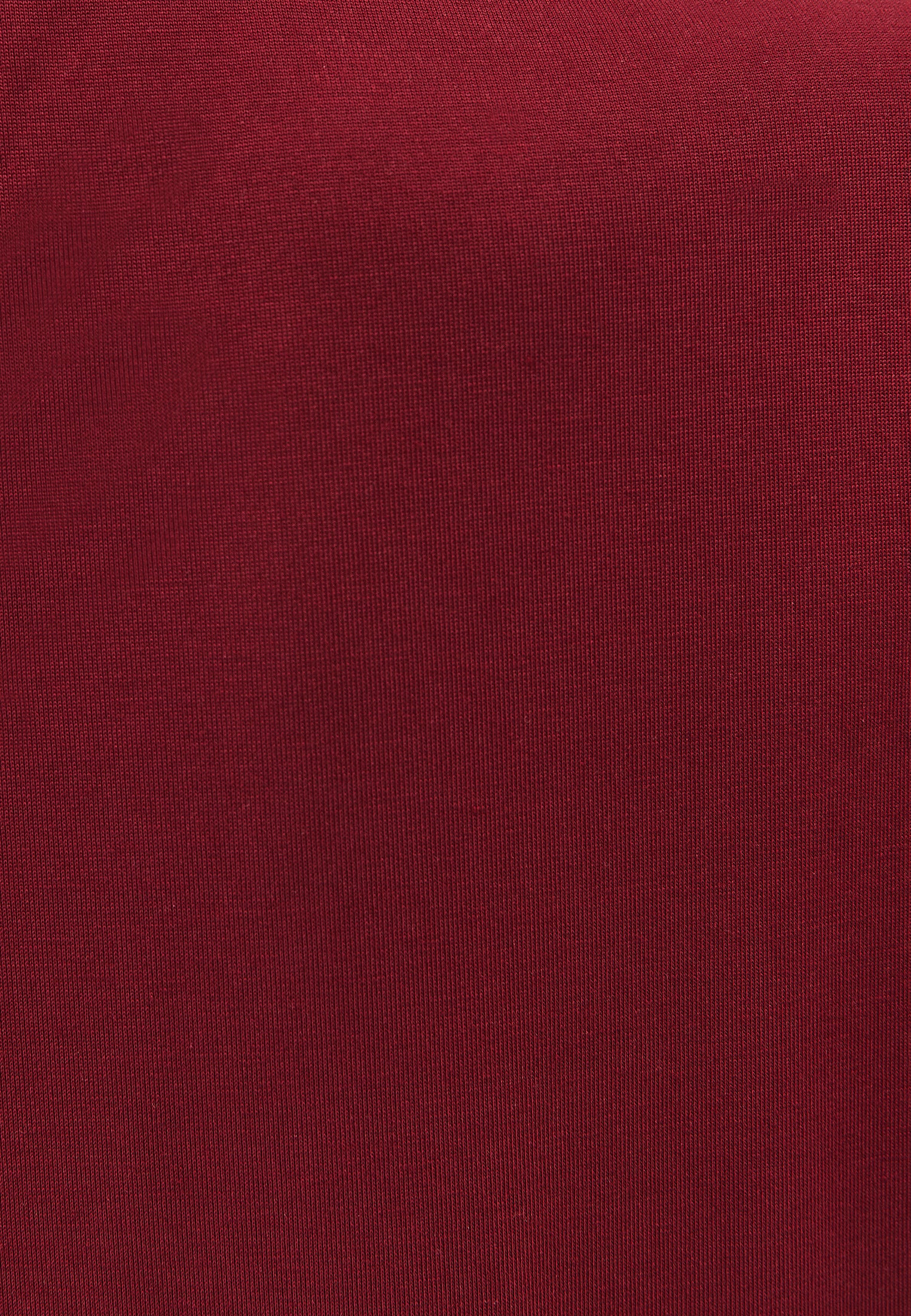 Crew Neck Oversize Tunic T-Shirt - CABERNET