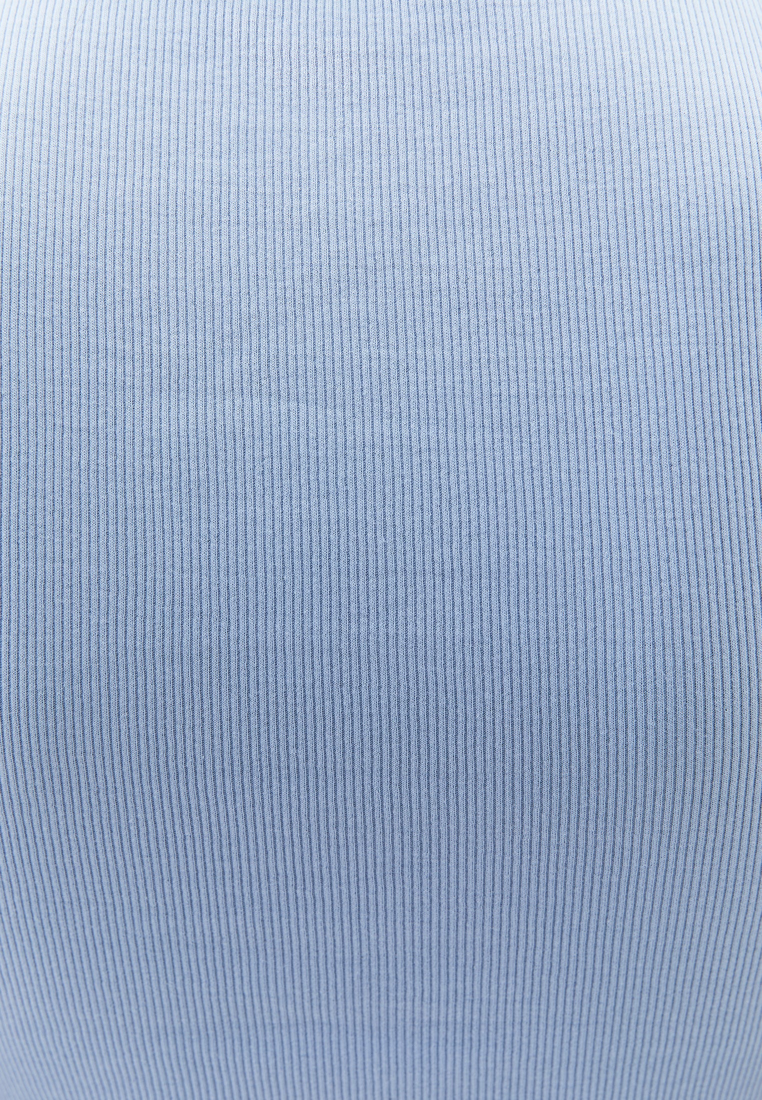 Crew Neck Tank Top - CHAMBRAY BLUE