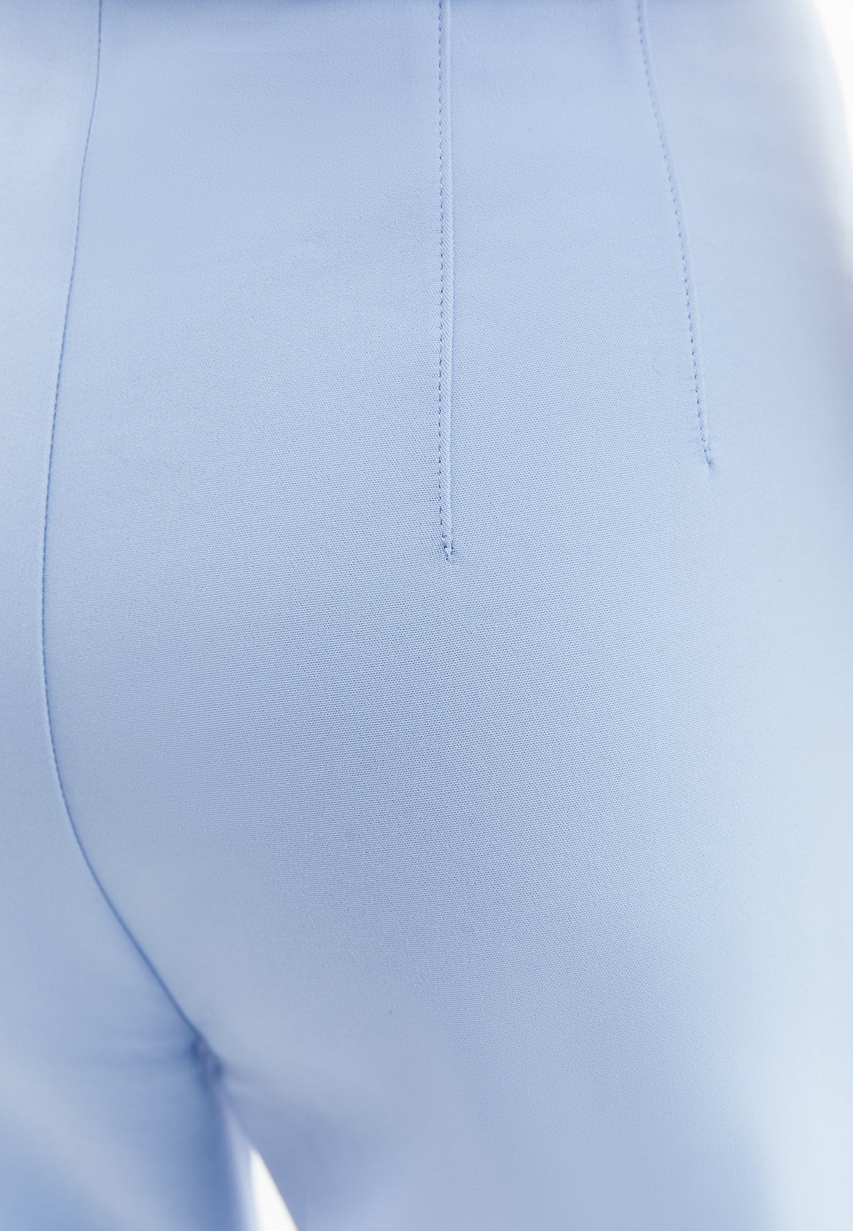 Ultra High Waist Carrot Pants - Blue