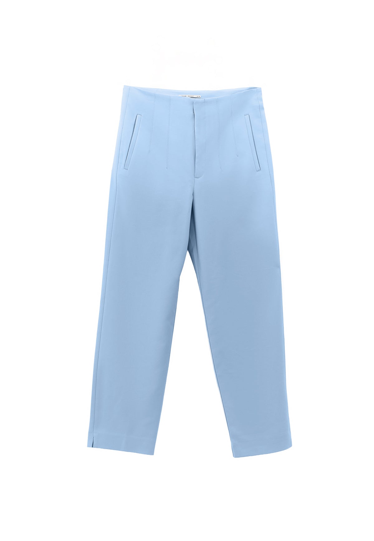 Ultra High Waist Carrot Pants - Blue