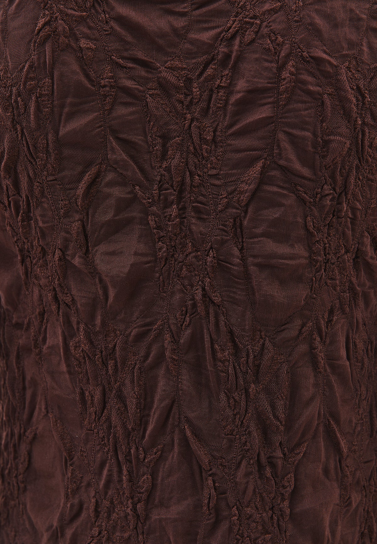 Long Lace Dress - Brown