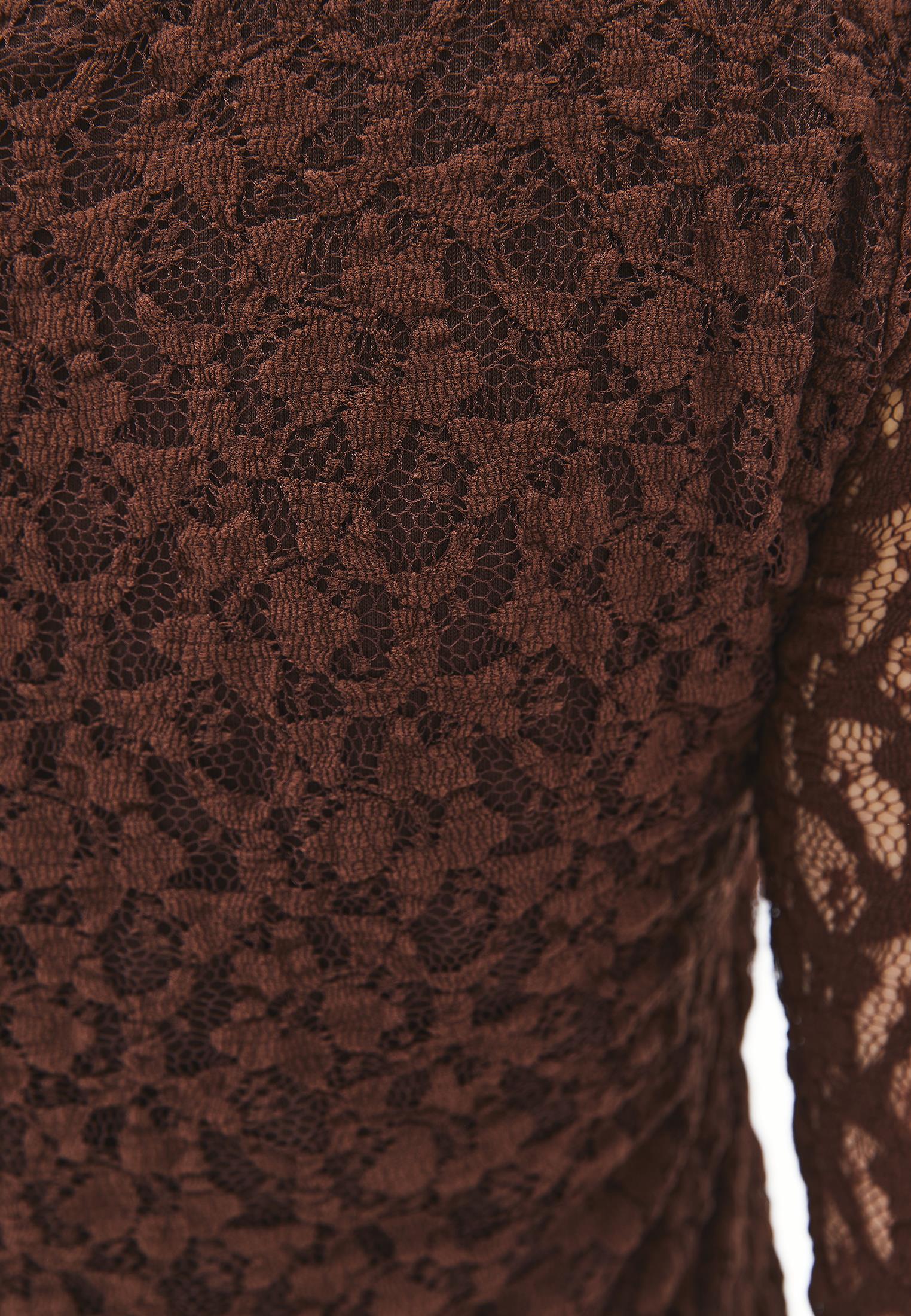 Boat Neck Long Sleeve T-Shirt - CHICORY COFFEE