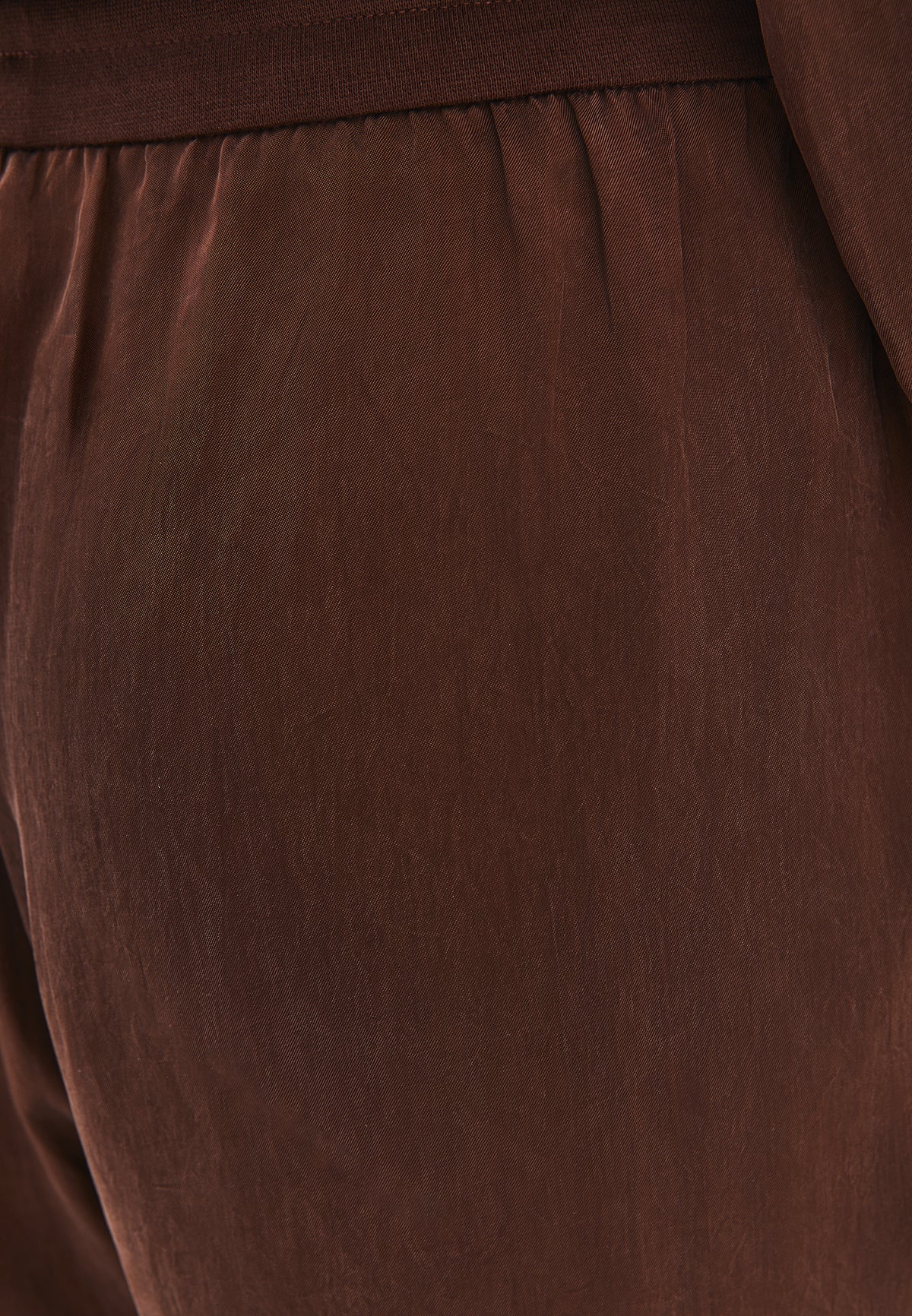 Tencel Tie Waist Pants - CHICORY COFFEE