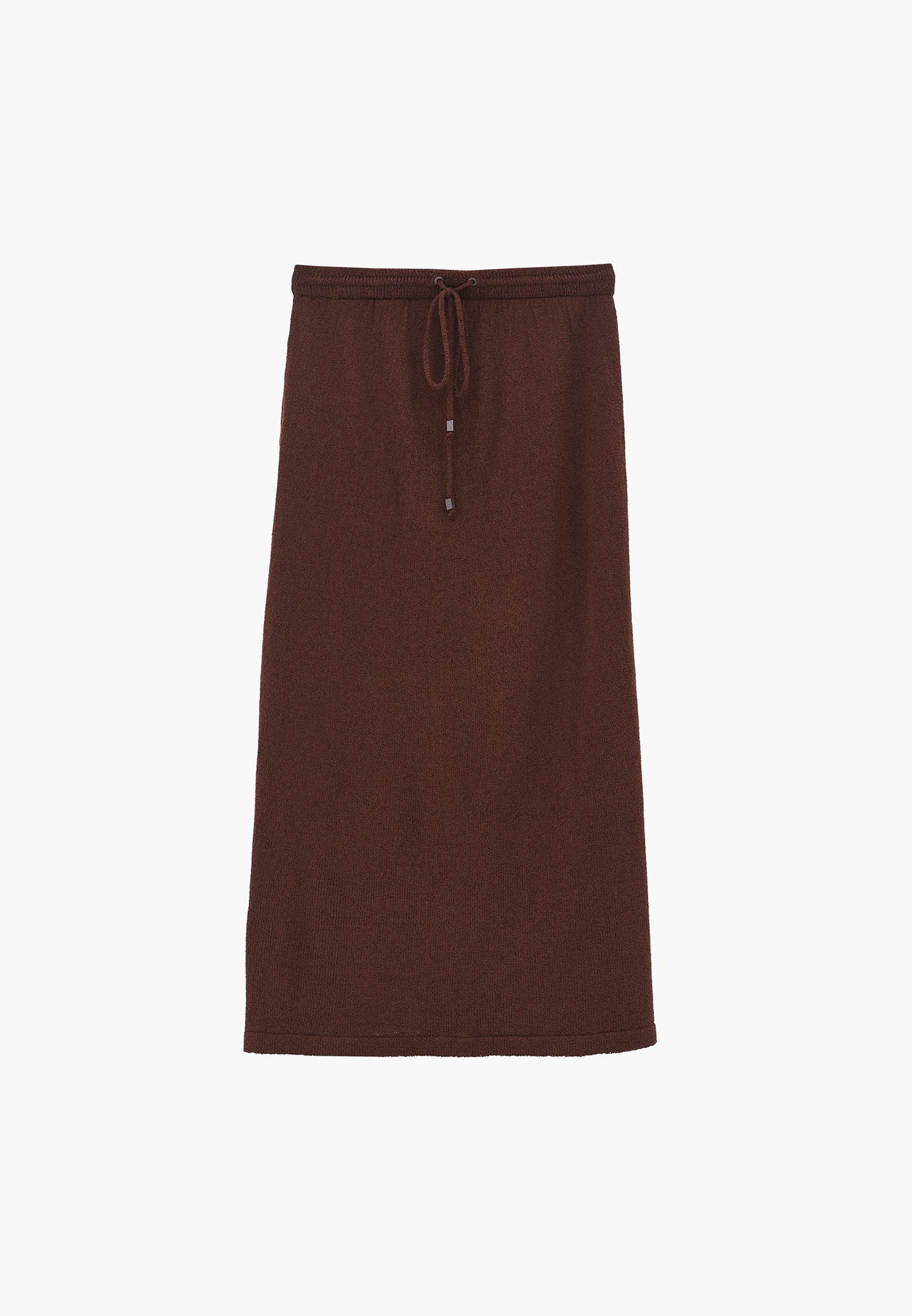 Flared Normal Waist Skirt - CHICORY COFFEE