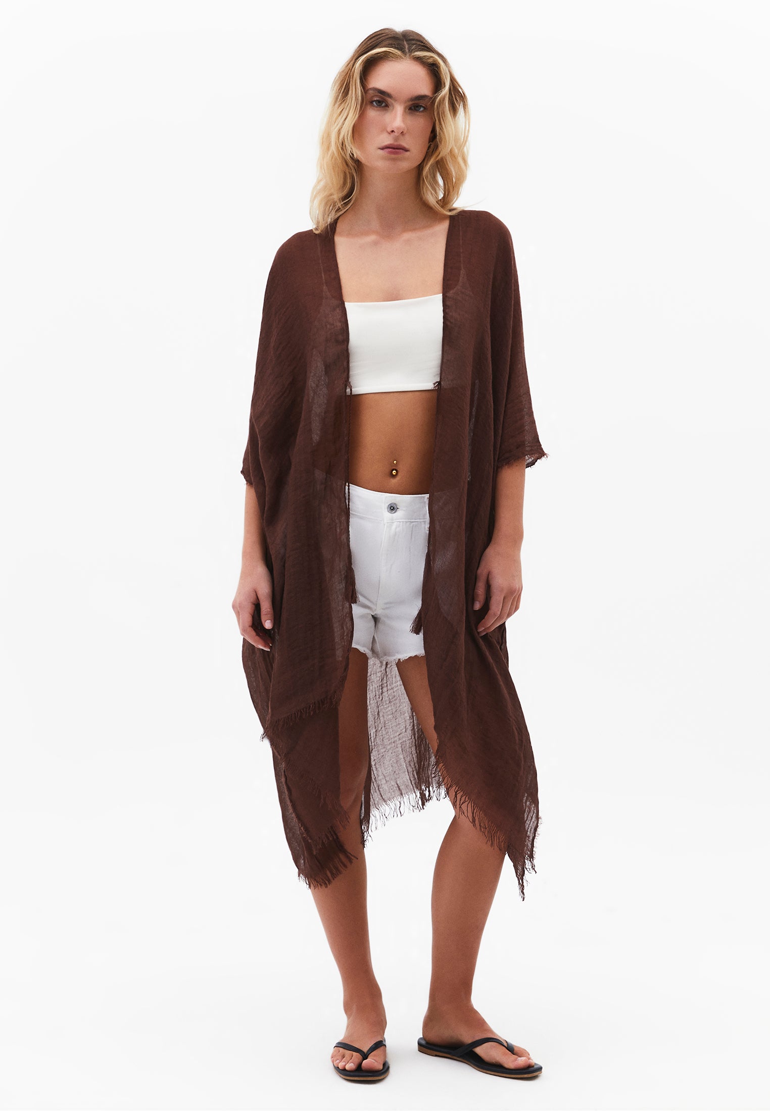 Fular Scarf - CHOCOLATE BROWN
