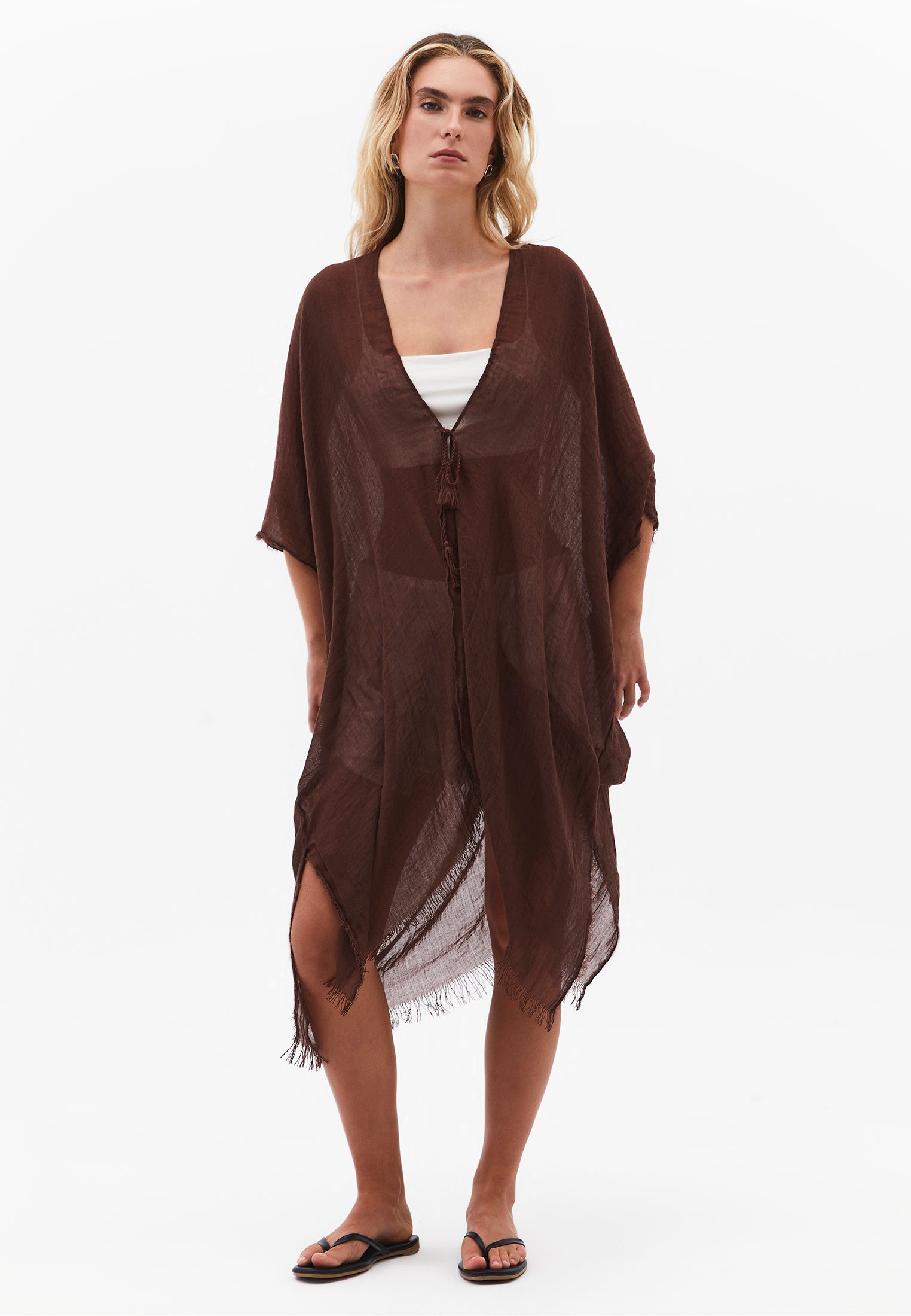 Fular Scarf - CHOCOLATE BROWN