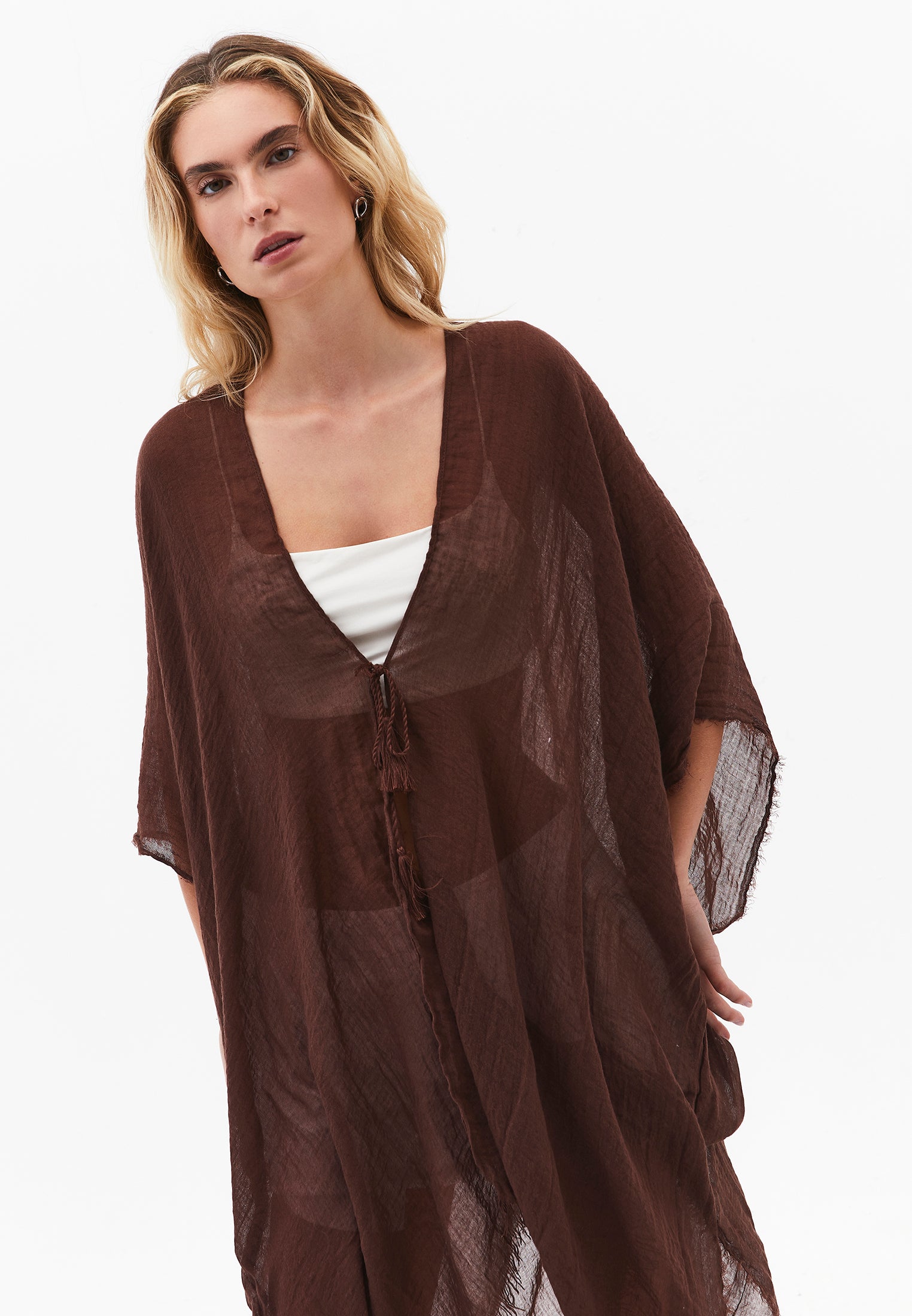 Fular Scarf - CHOCOLATE BROWN