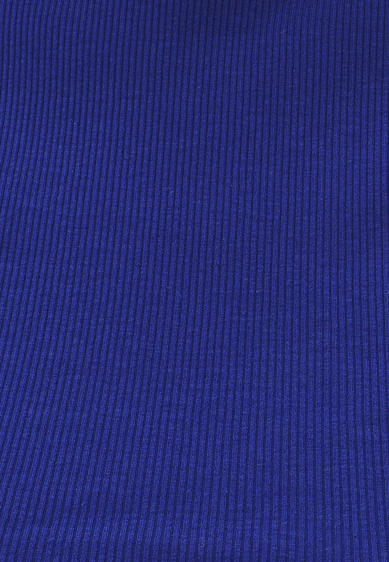 Boat Neck Sleeveless T-Shirt - CLEMATIS BLUE