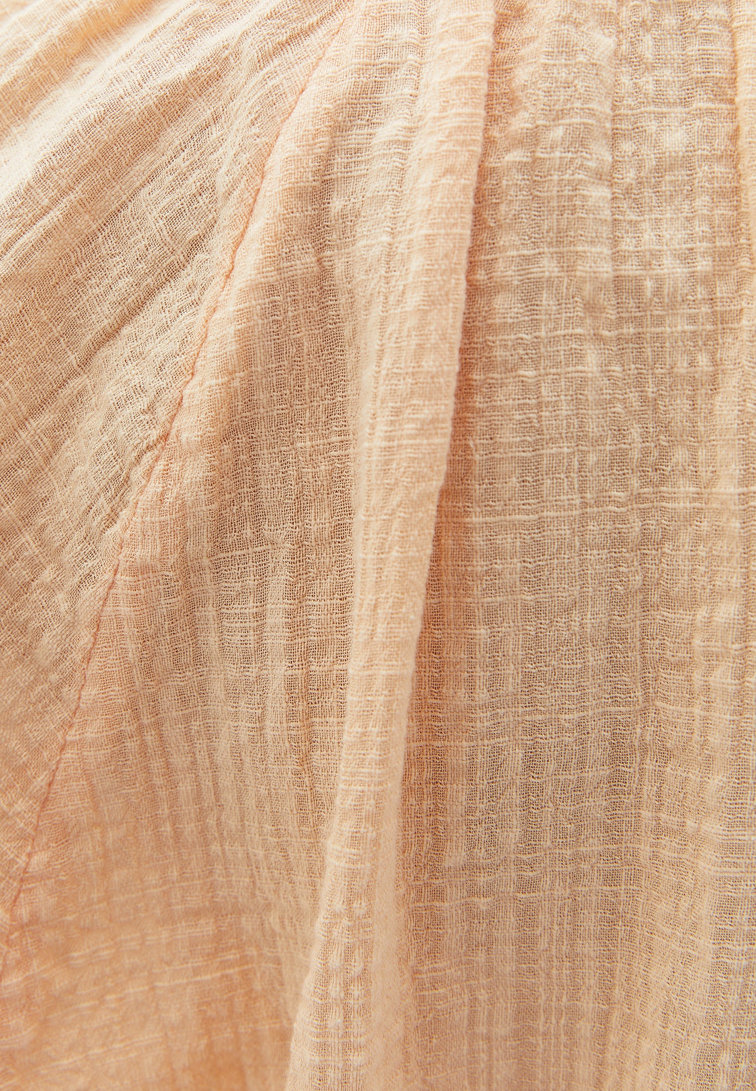 TIED BLOUSE - CREAM BLUSH