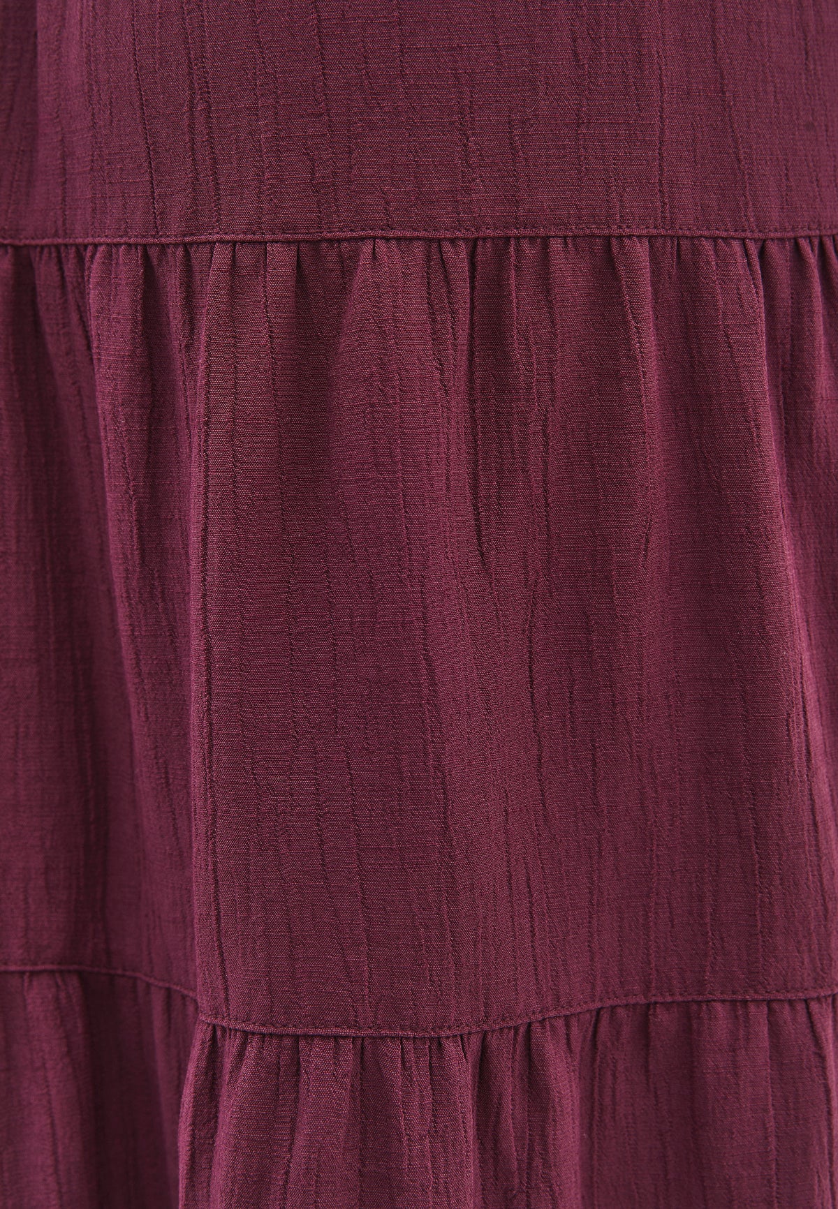 A-Line Midi Skirt - Purple