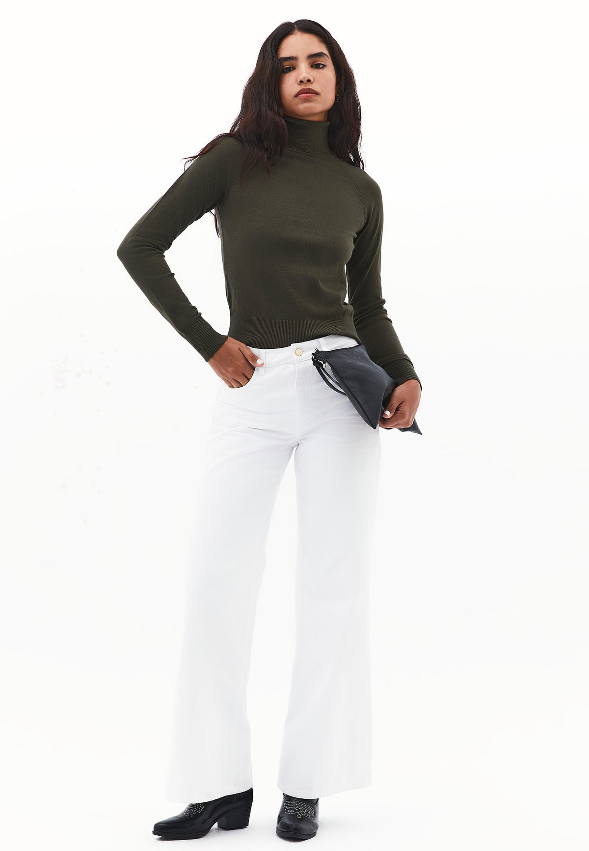 Slim Fit Turtleneck Knitwear - DEEP DEPTHS