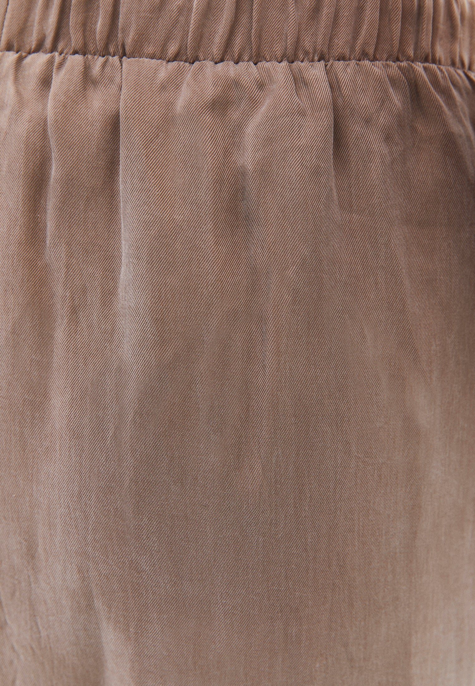 Long Flared Shirt Skirt - DESERT TAUPE