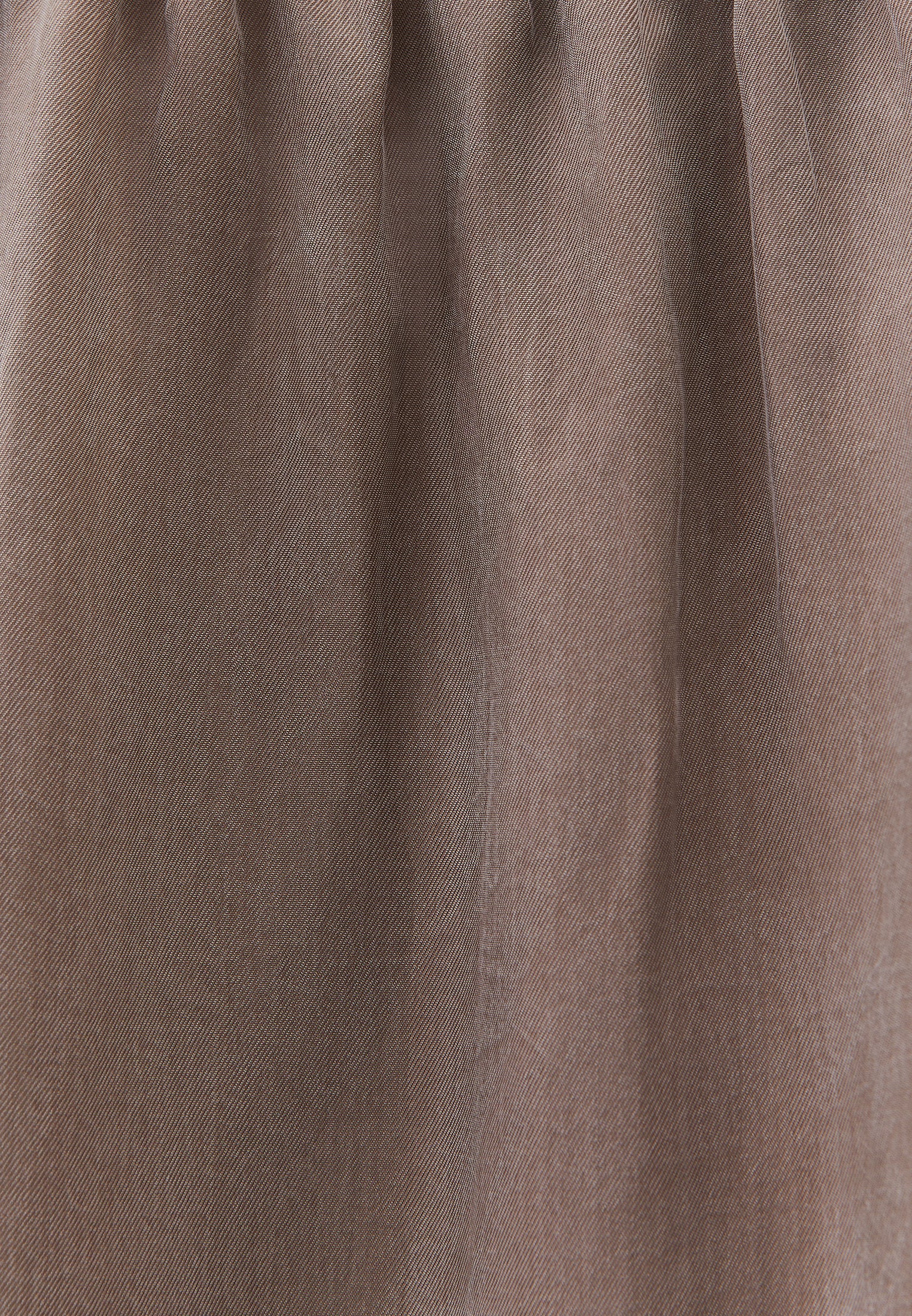 Long A-Line Dress With Straps - DESERT TAUPE