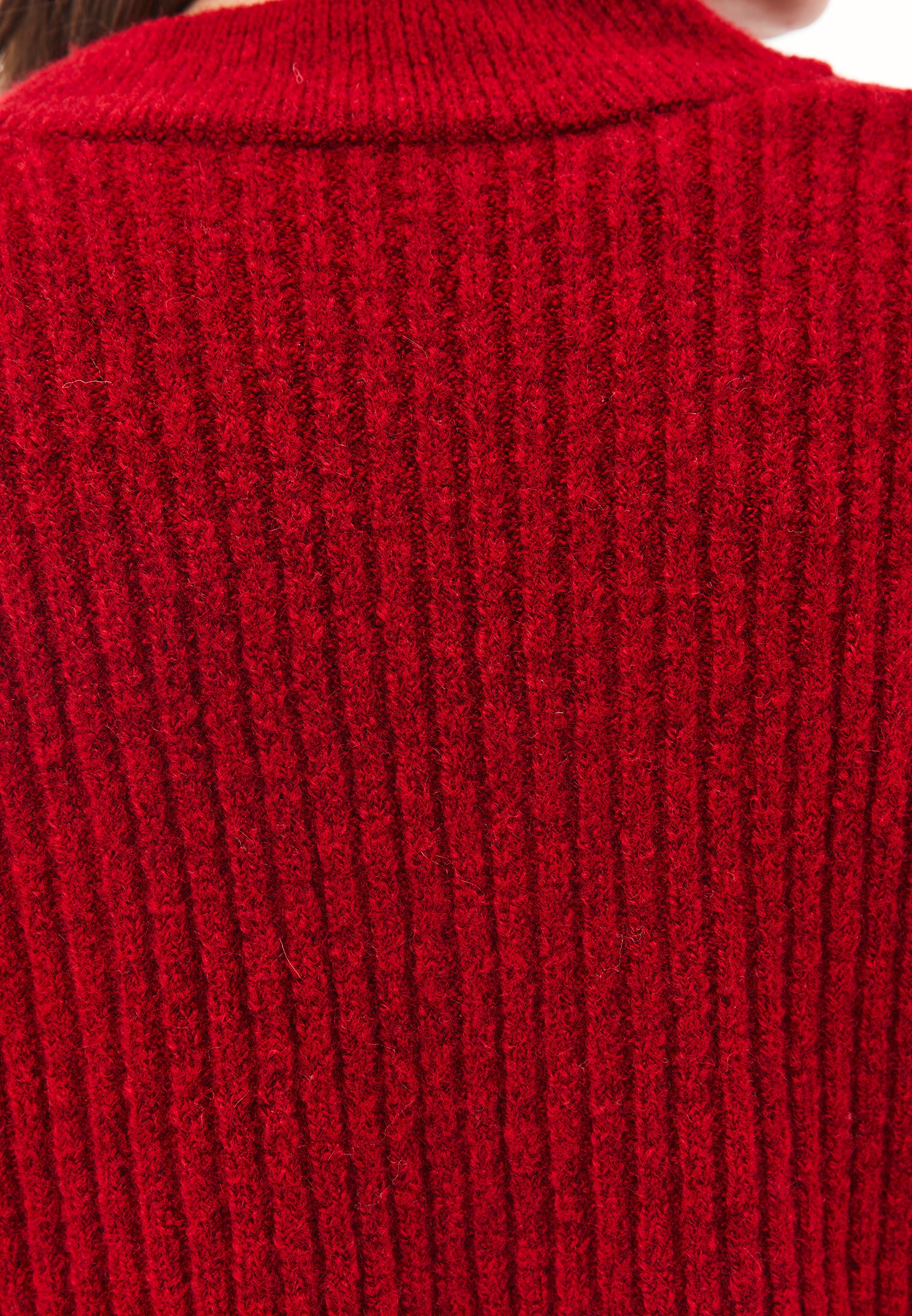 V Neck Knit Sweater - EMBOLDENED
