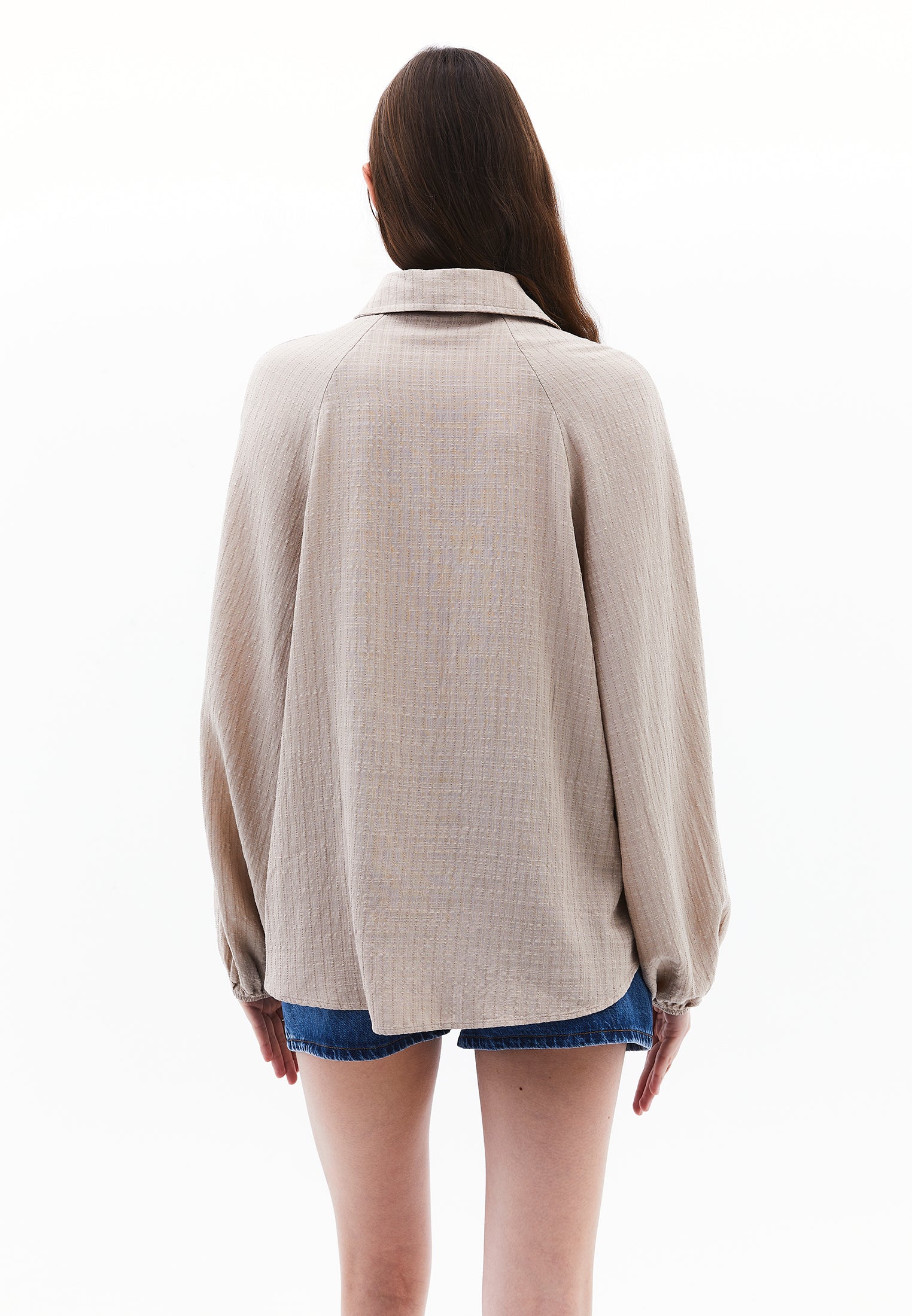 Oversize Shirt - FEATHER GRAY