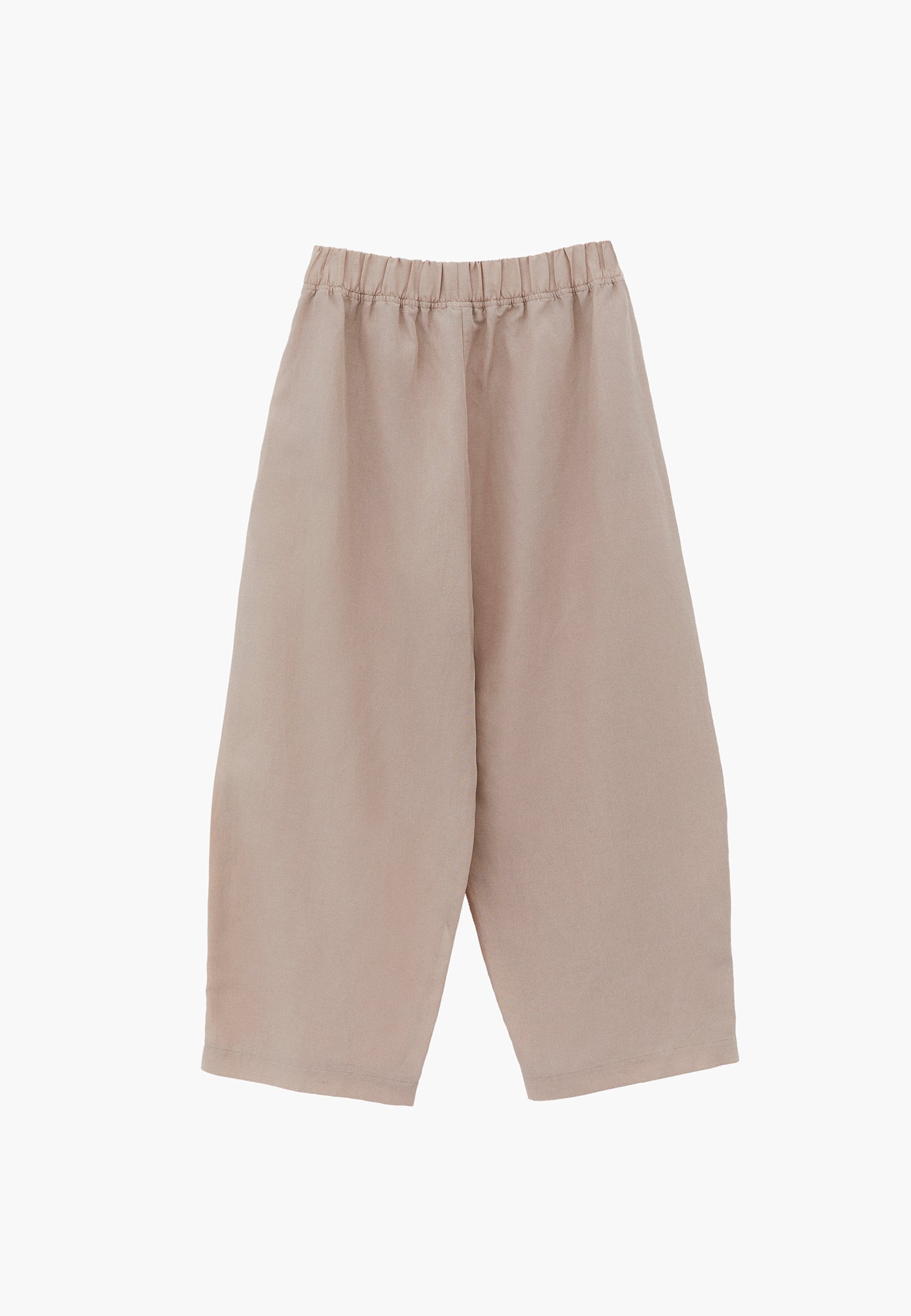 High Waist Carrot Leg Balloon Pants - FEATHER GRAY