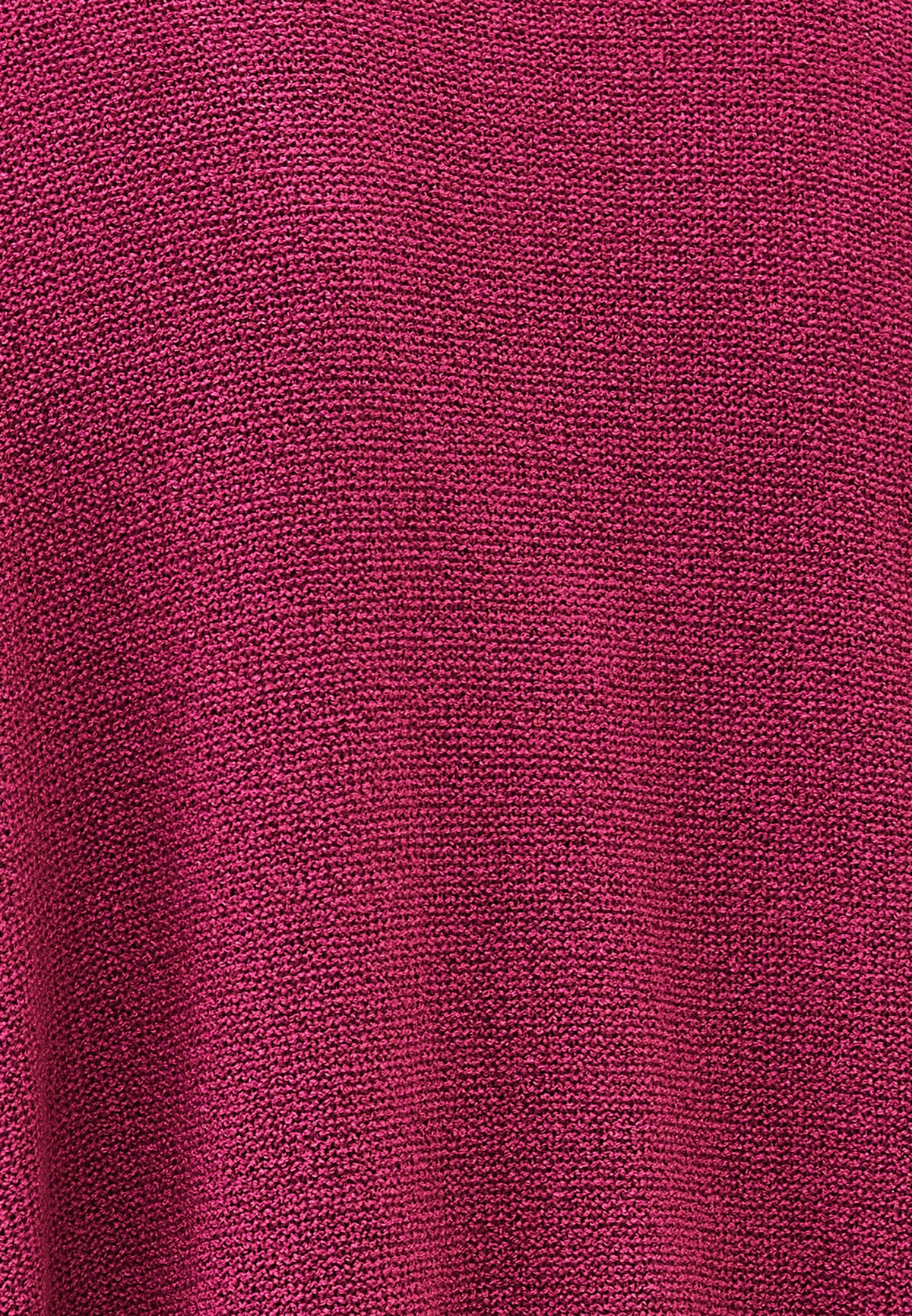 Oversize Tunic Sweater V Neck - FESTIVAL FUCHSIA
