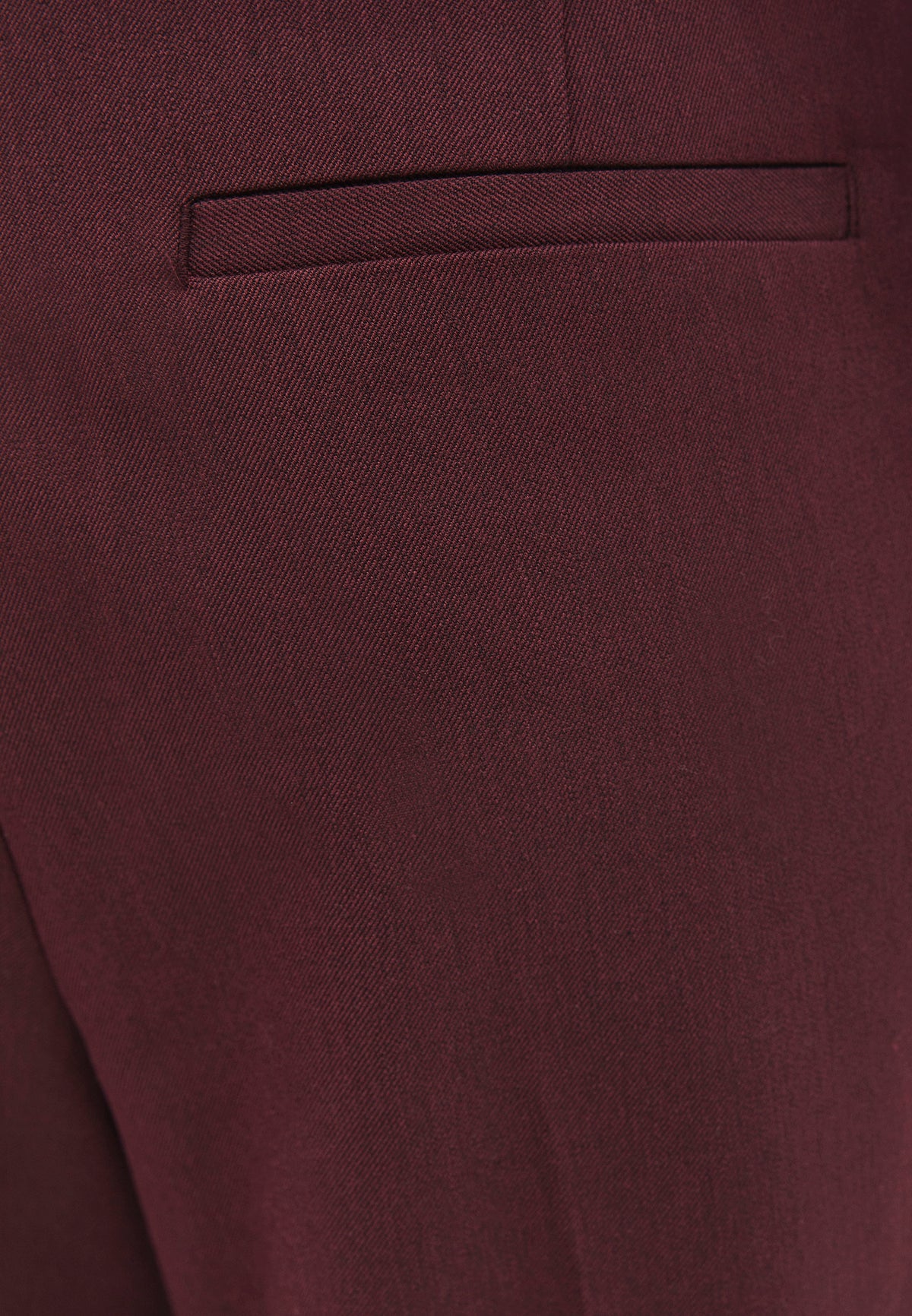 Pleated Wide Leg Pants - Purple