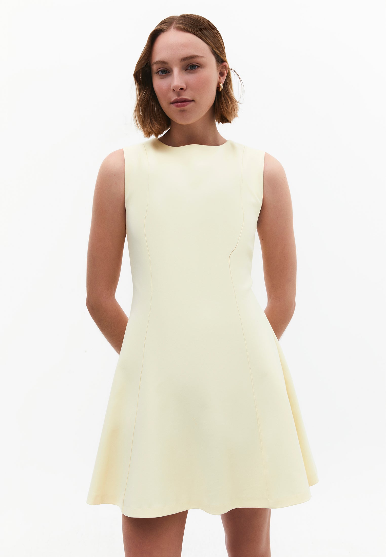 A-Line Short Dress - FLAN