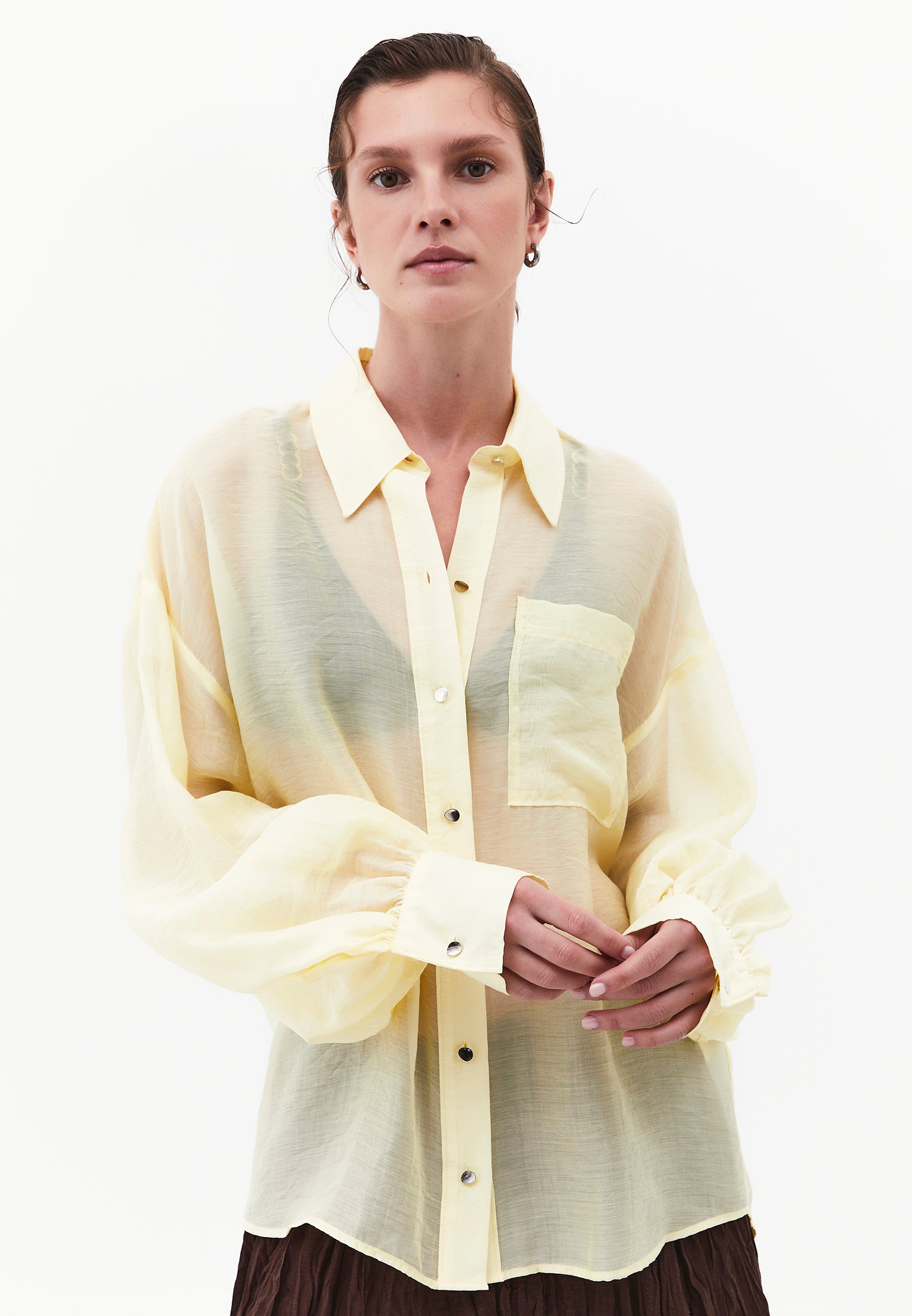 Loose Fit Long Sleeve Shirt - FLAN