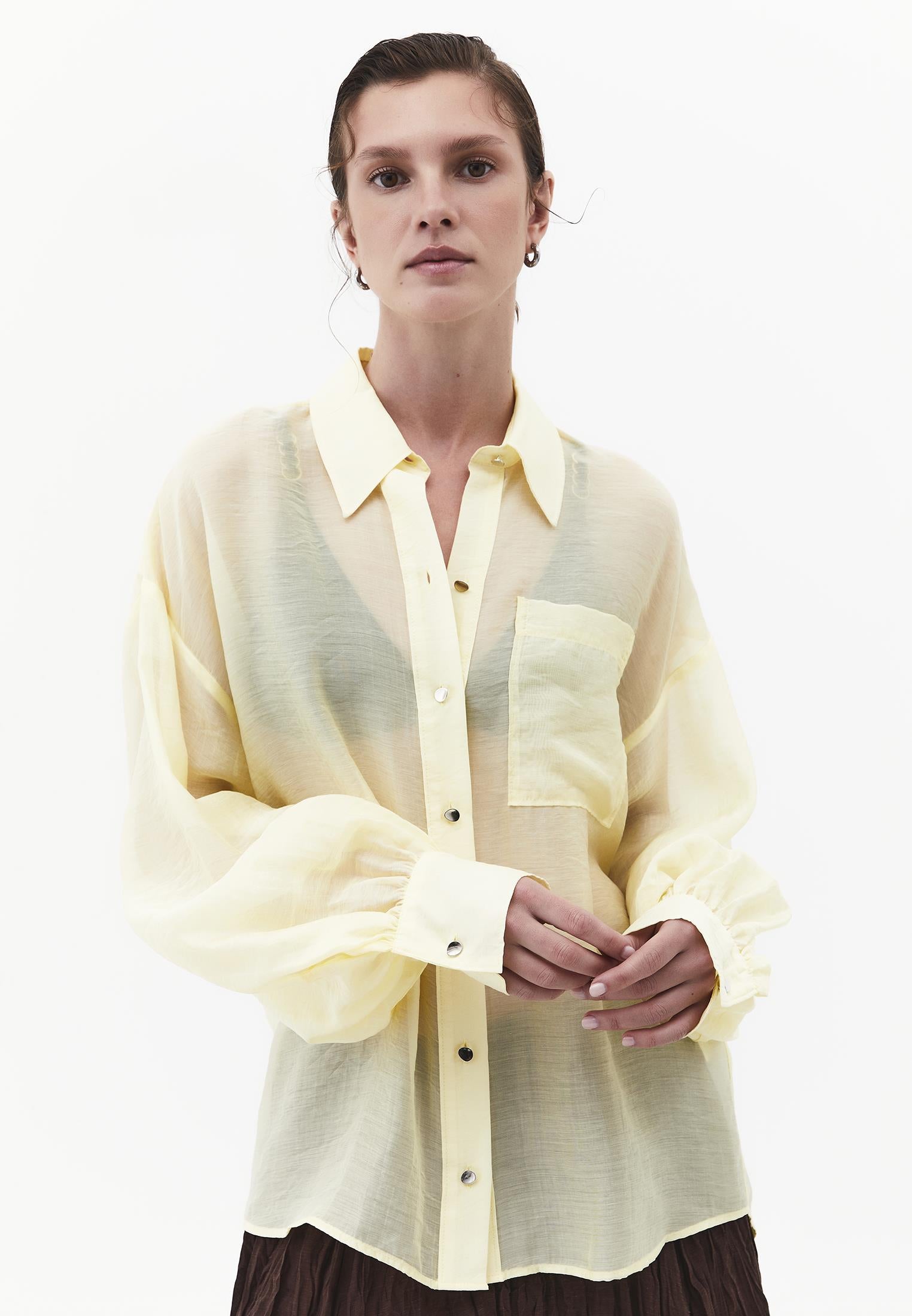 Loose Fit Long Sleeve Shirt - FLAN