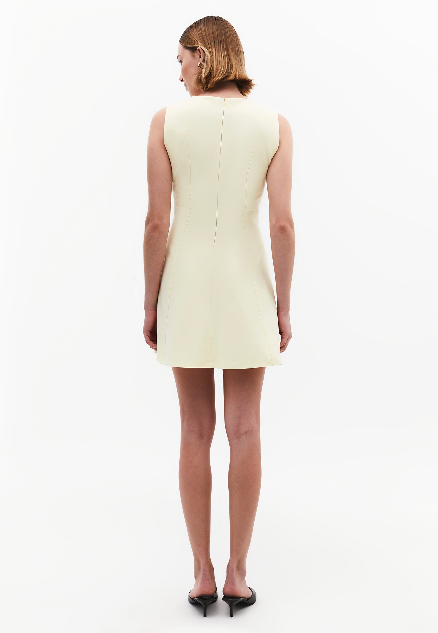 A-Line Short Dress - FLAN