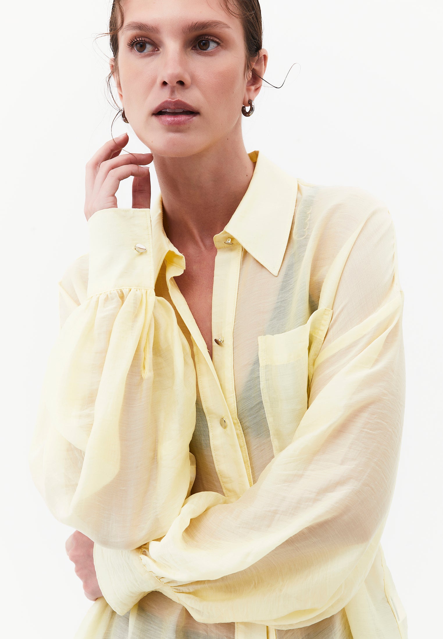 Loose Fit Long Sleeve Shirt - FLAN