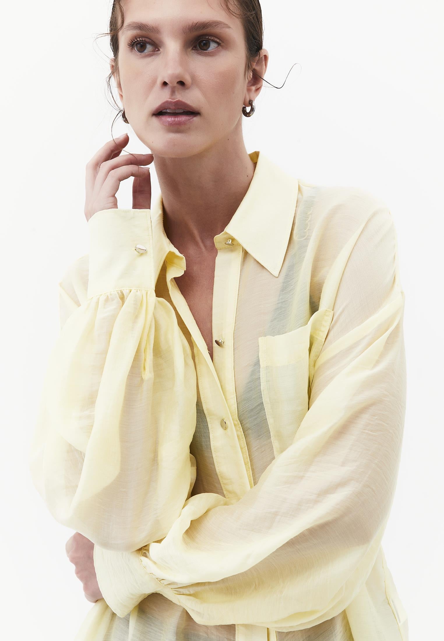 Loose Fit Long Sleeve Shirt - FLAN