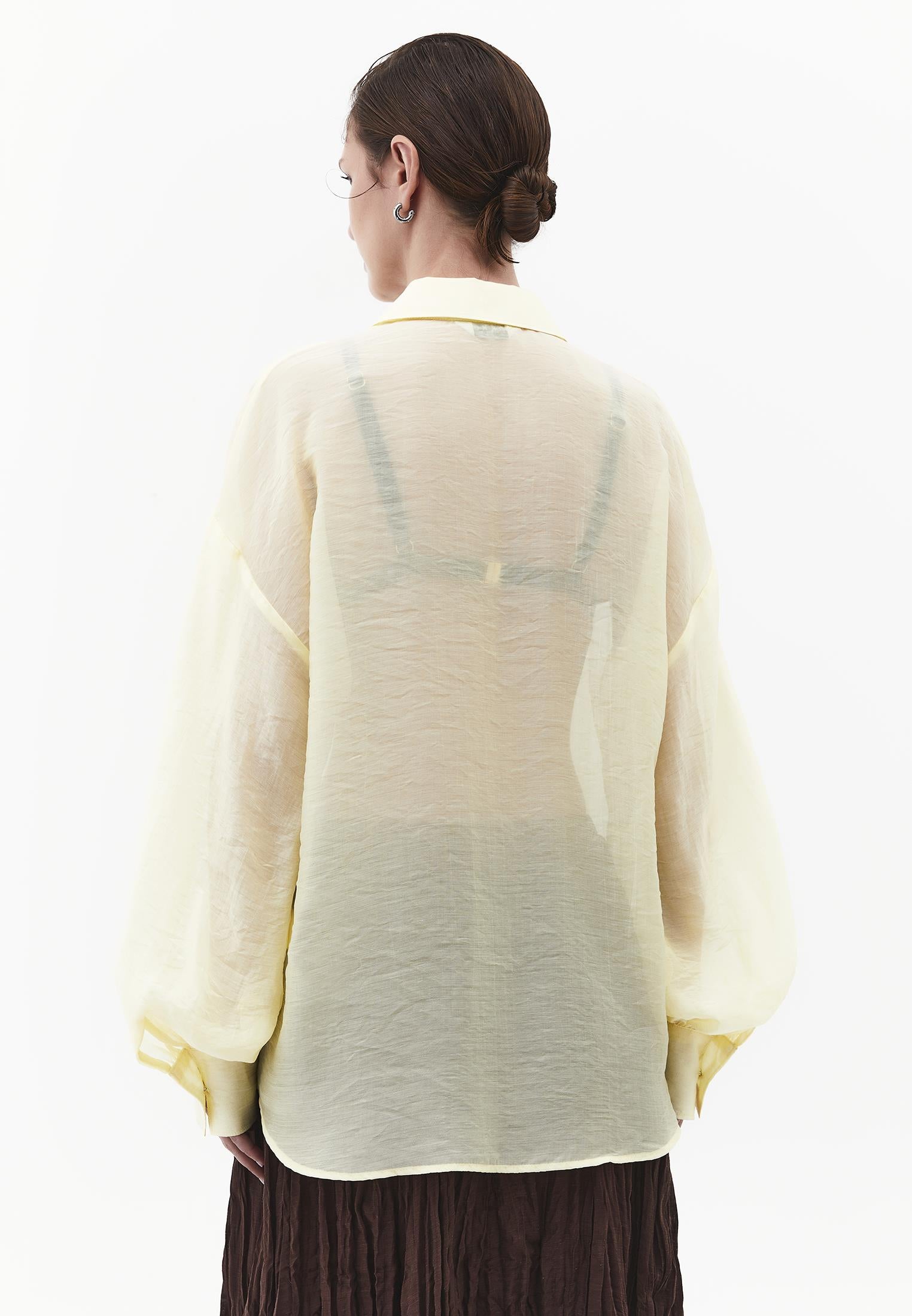Loose Fit Long Sleeve Shirt - FLAN