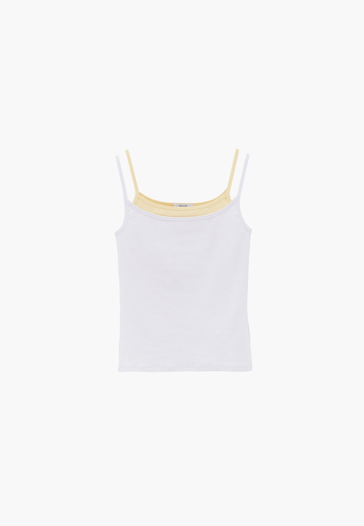 U Neck Bodycon Tank Top - Mix Color