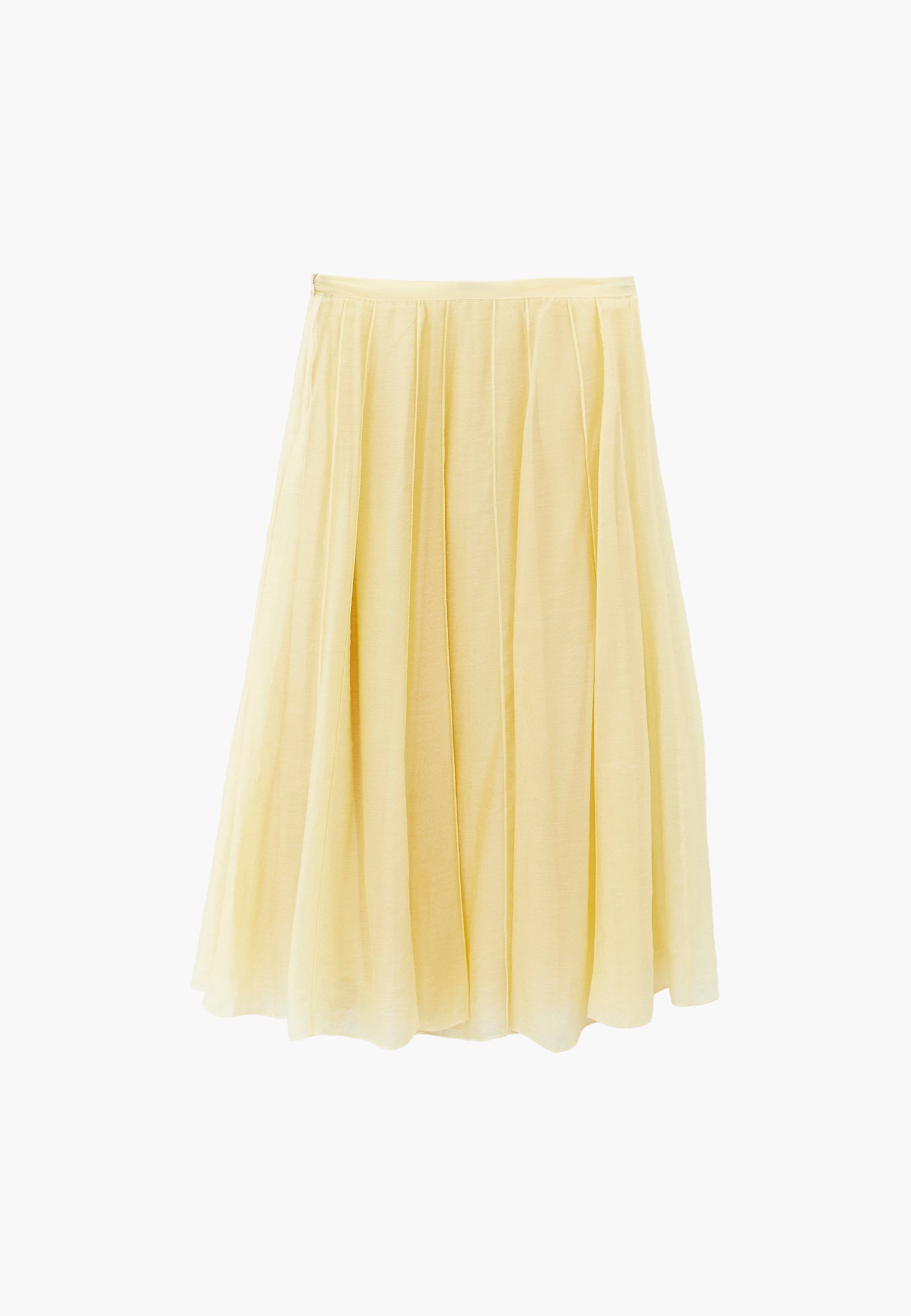 High Waist Flared Midi Skirt - FLAN