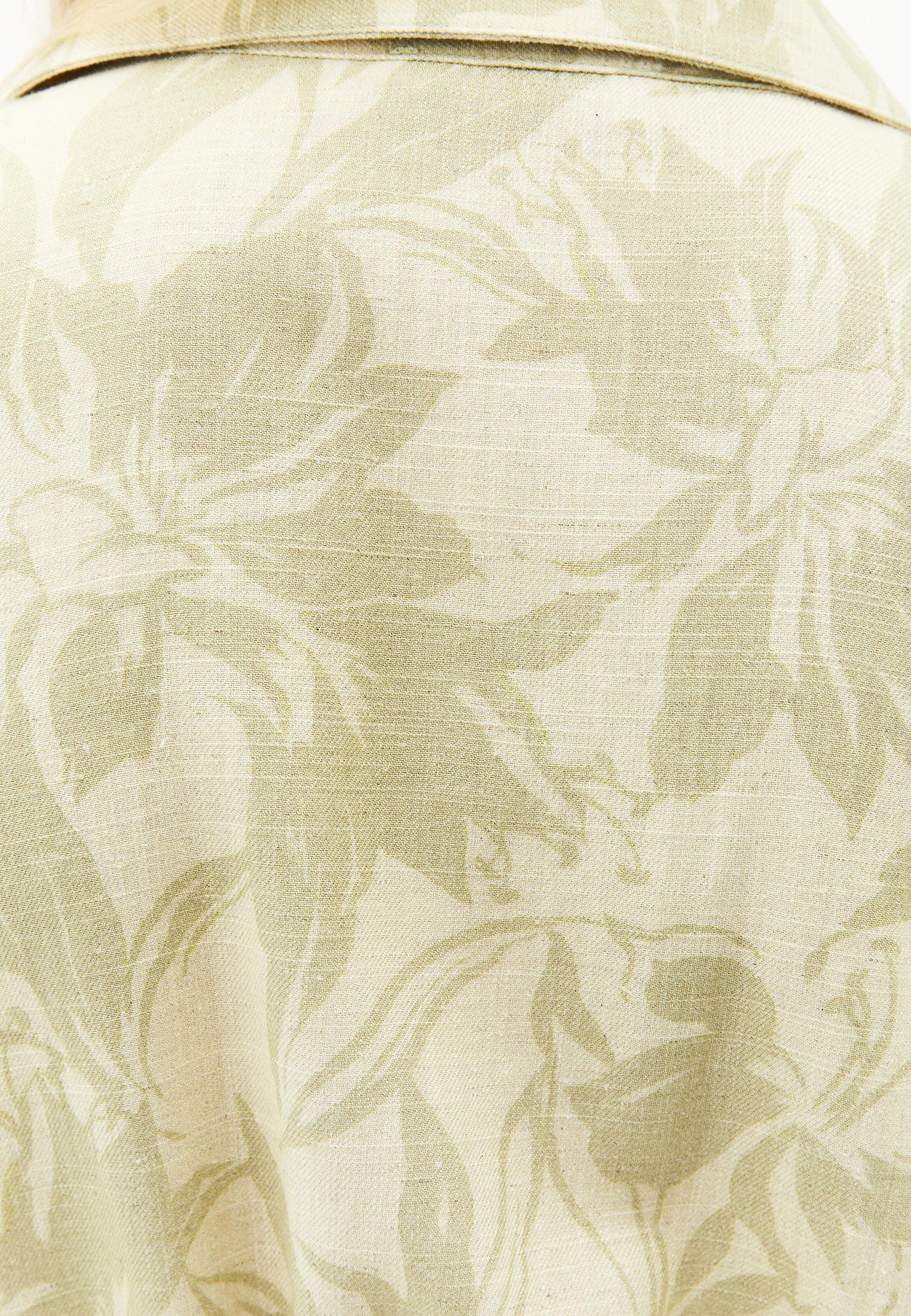 Flared Long Printed Dress - FLORAL COMB