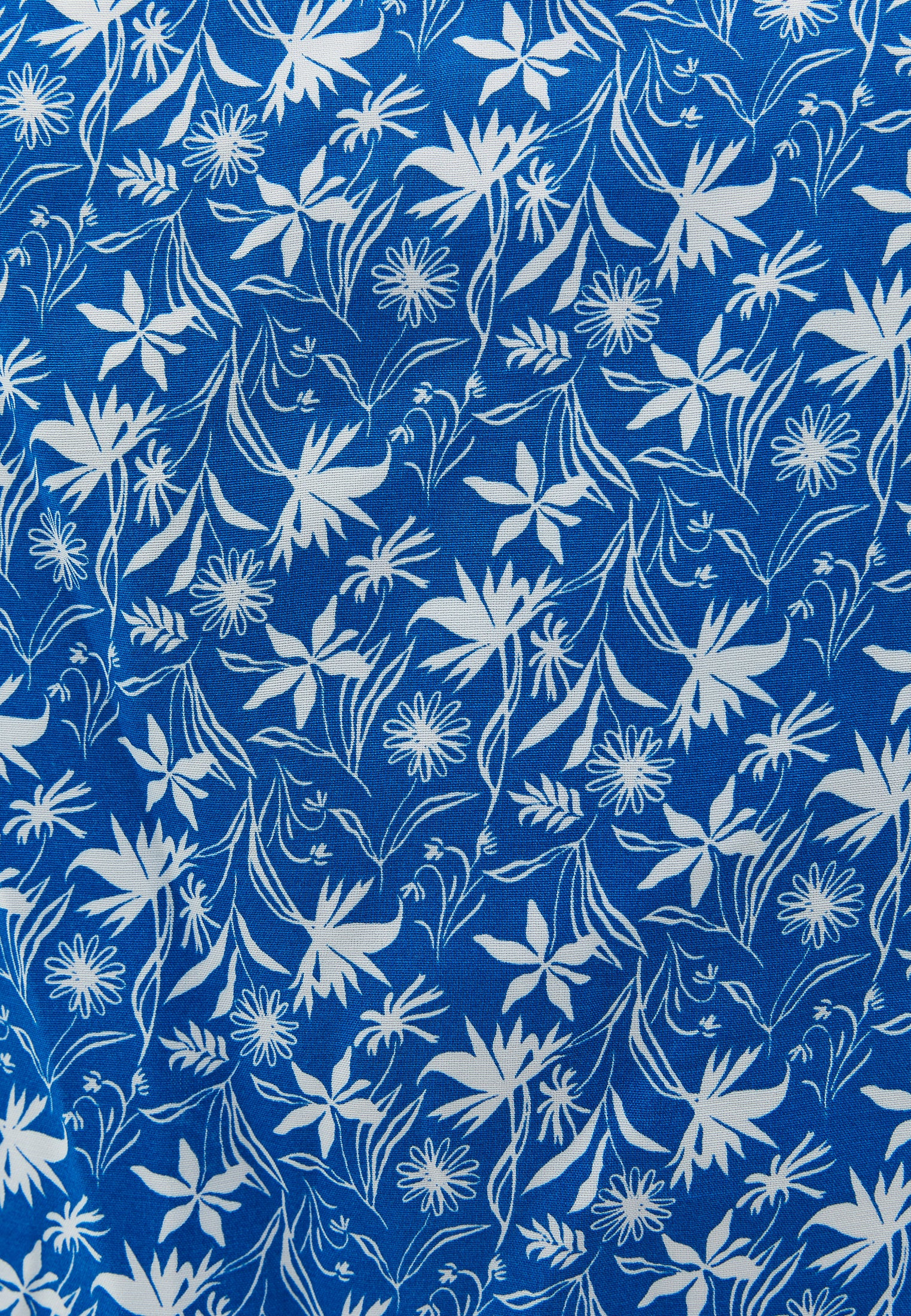 SLEEVELESS V-NECK BLOUSE - FLOWER COMB