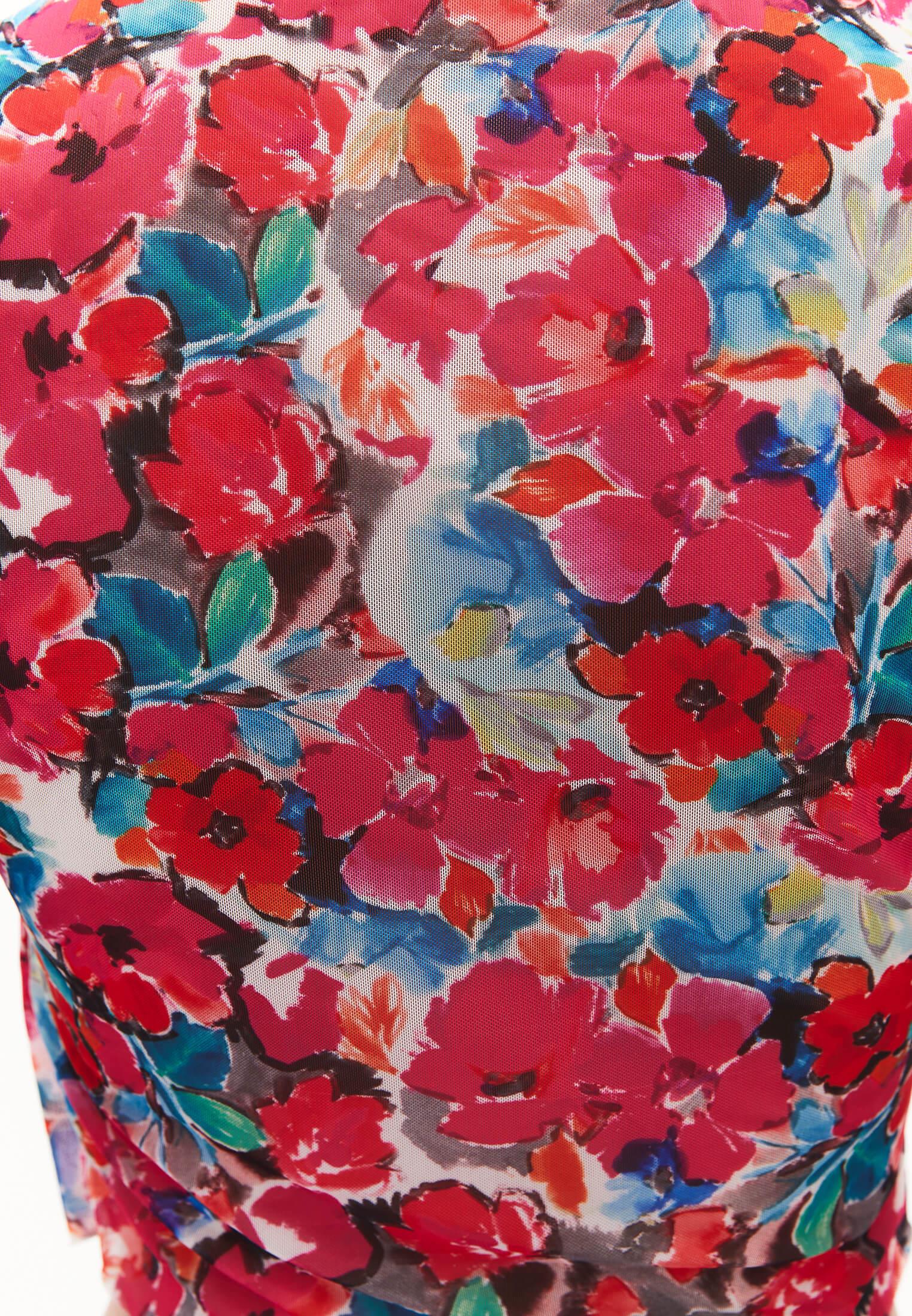 Mesh Undershirt - FLOWER COMB