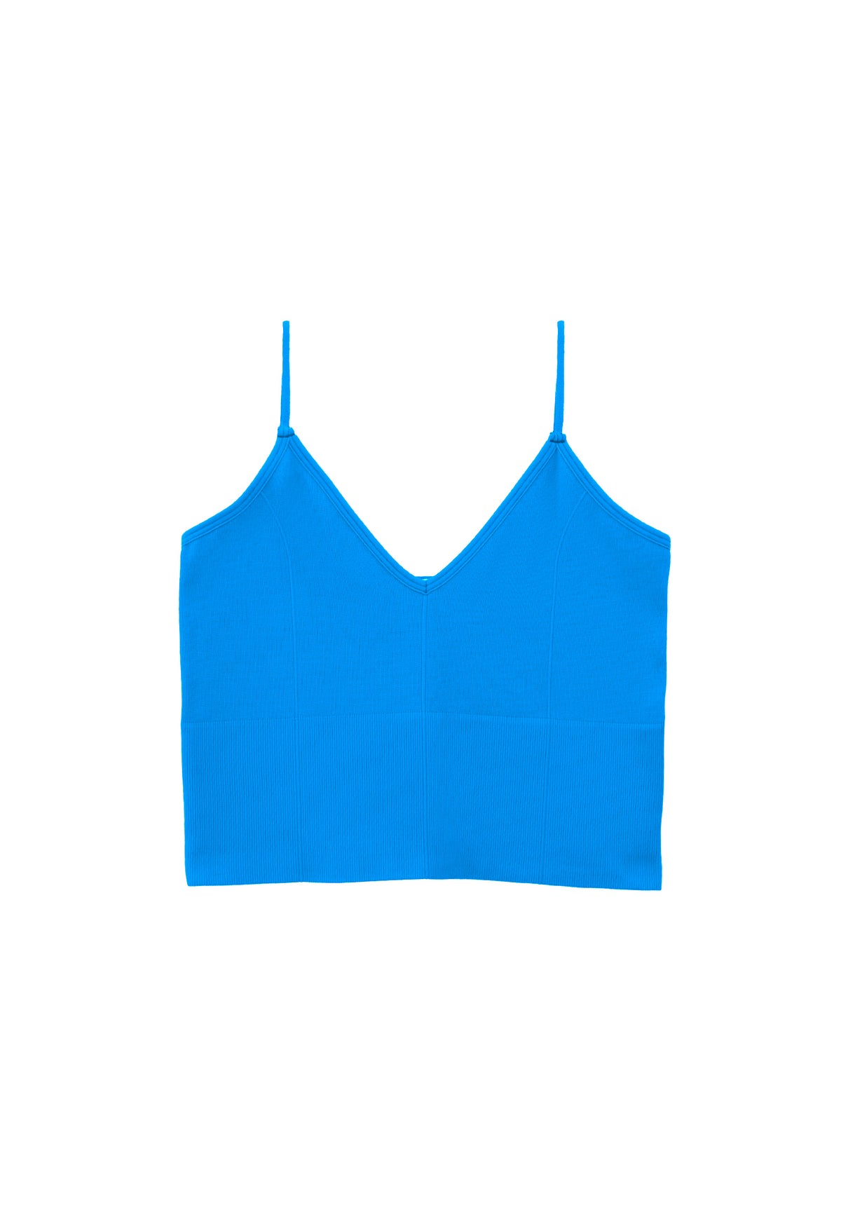V Neck Tank Top - FRENCH BLUE