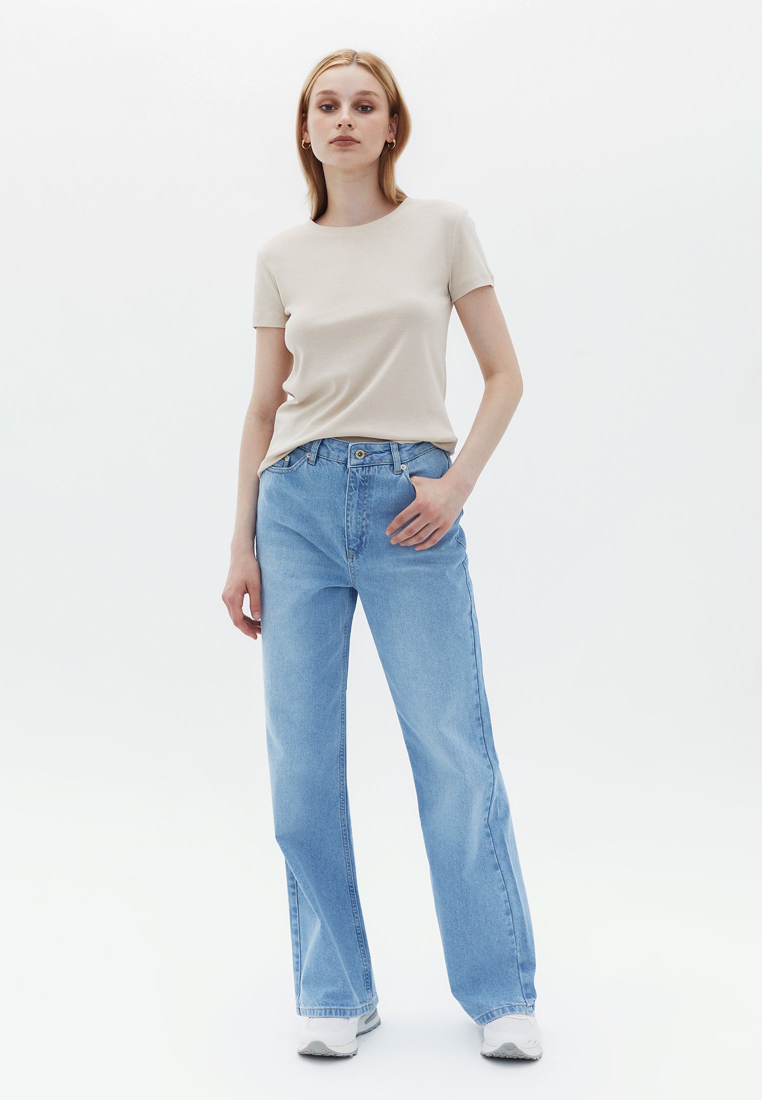 Relaxed fit t-shirt - FRENCH OAK