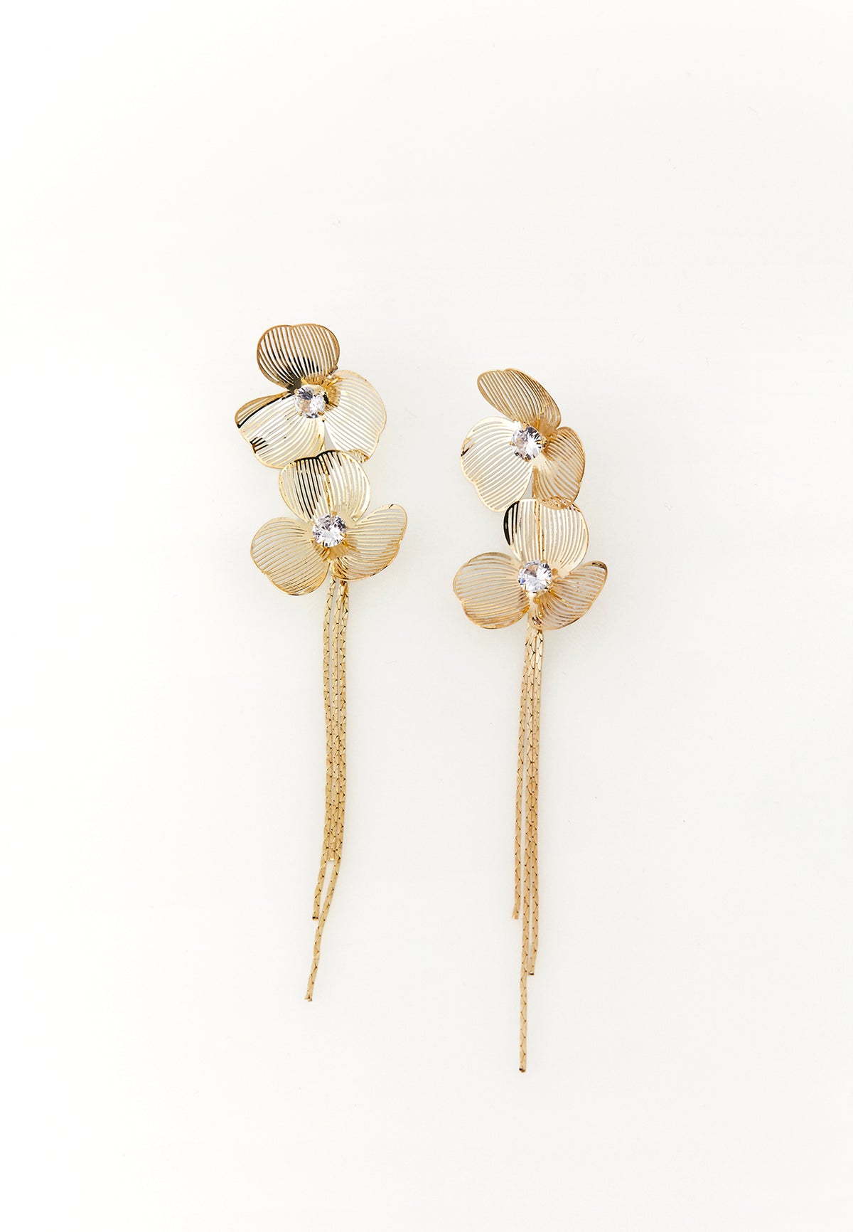 Modern Earrings - Gold