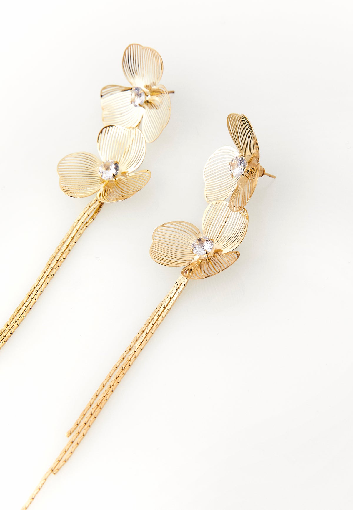 Modern Earrings - Gold