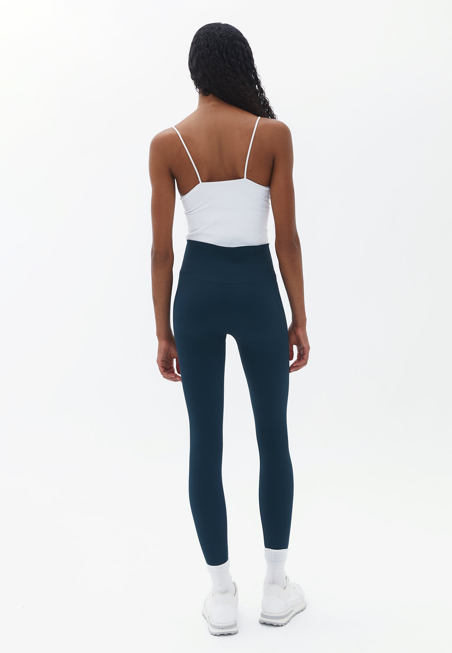 High waist ankle leggings - GREEN GABLES