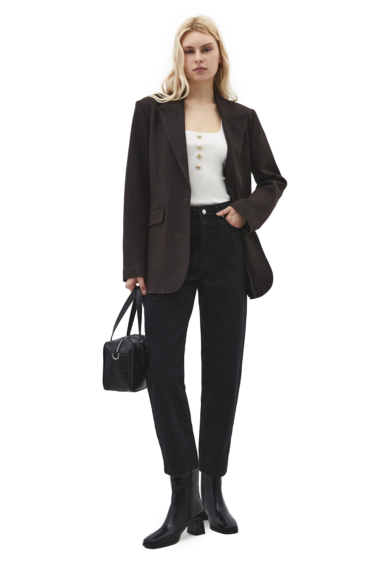 U Neck Sleeveless Tank Top - ICE MILK