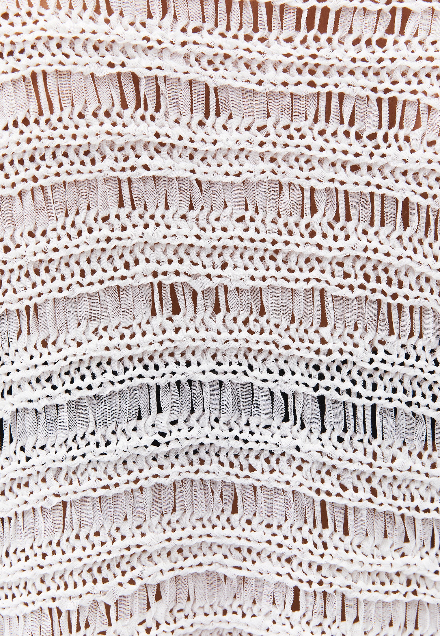 Ajour Standard Boat Neck Knit Sweater - ICE MILK