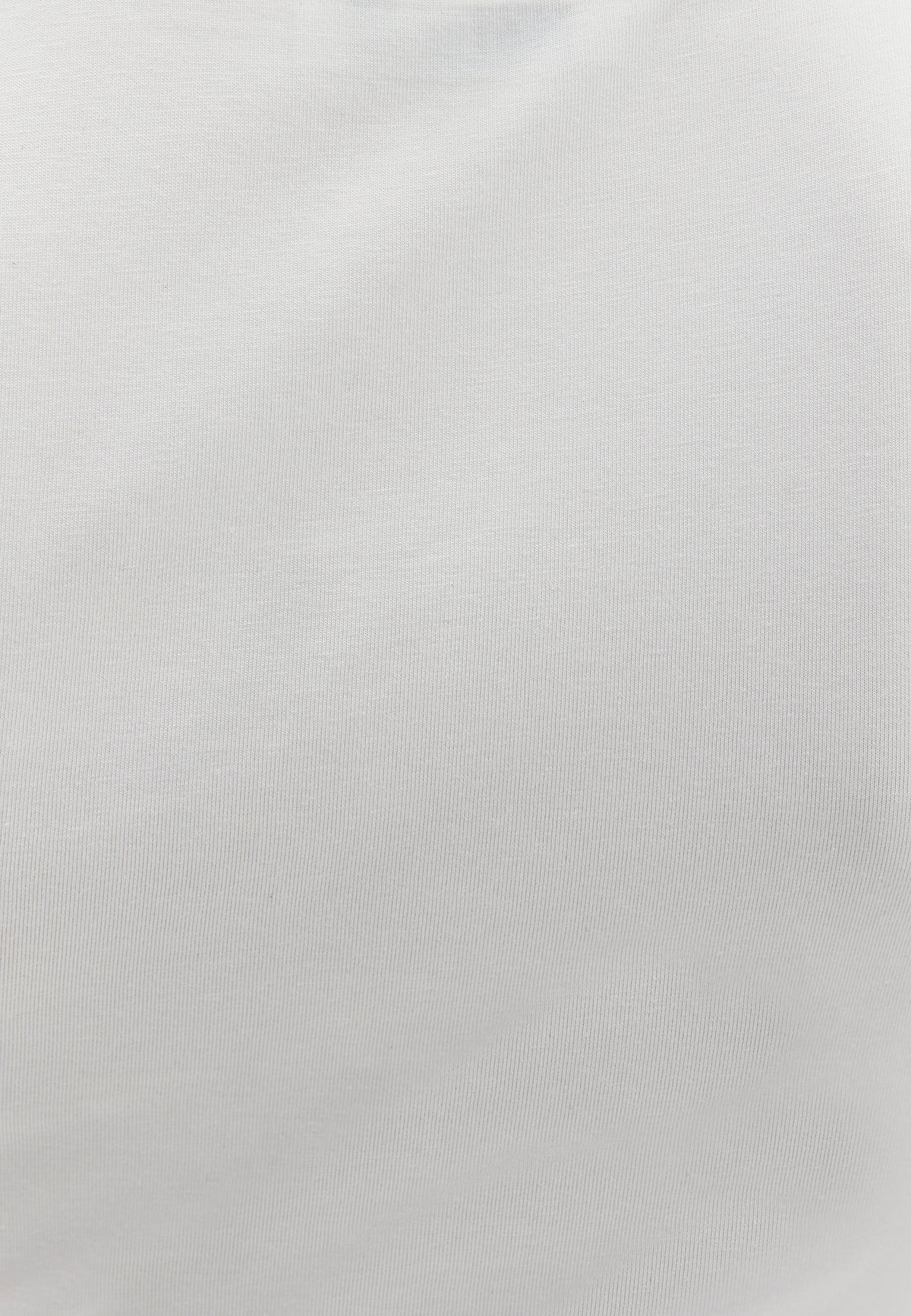 Boat Neck Bodycon Tank Top - Cream