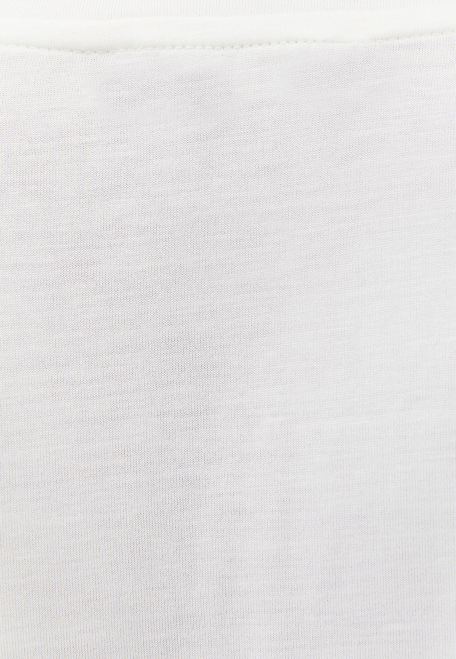 V Neck T-Shirt - ICE MILK
