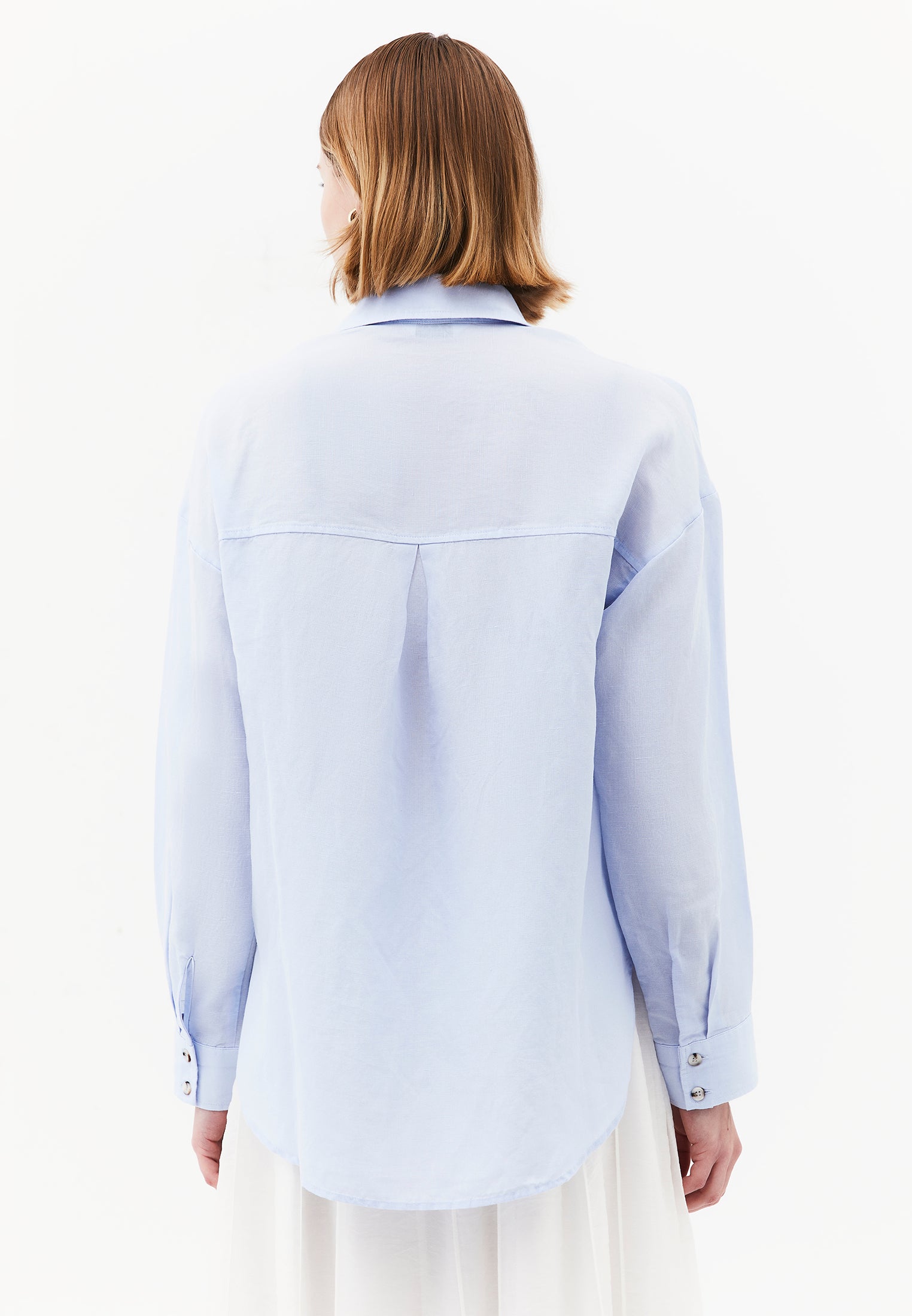 Long Sleeve Shirt With Button Details - ICE WATER